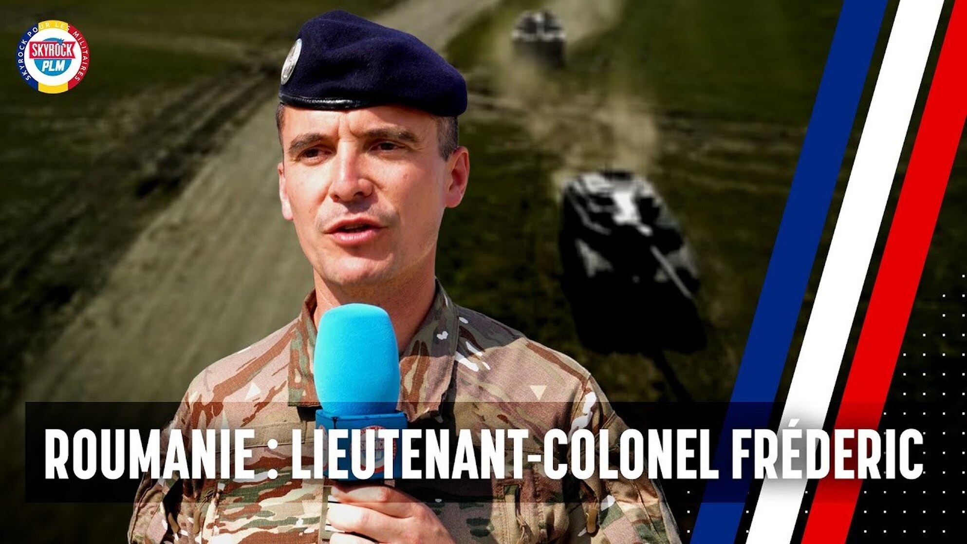 Roumanie 3/16 – Lcl. Frédéric, chef de l’élément de soutien national France en Roumanie