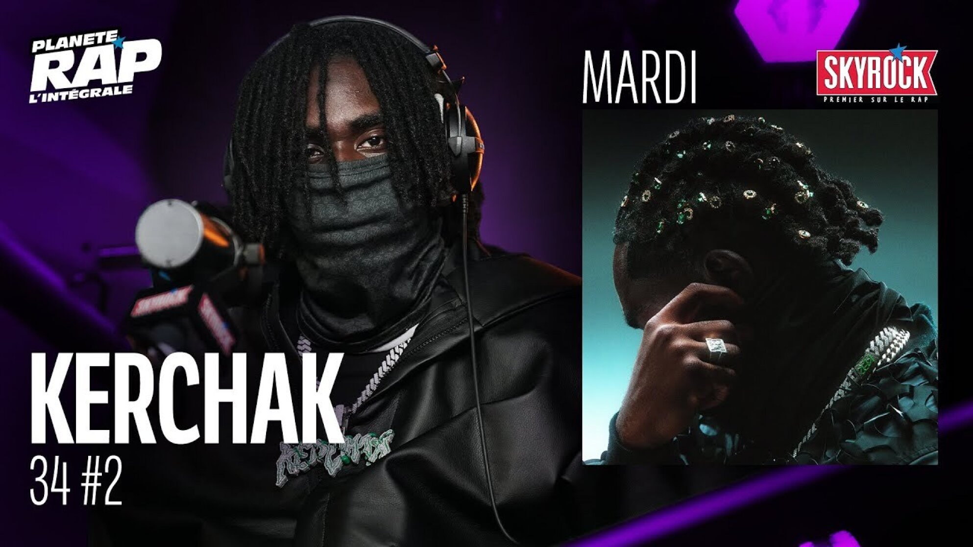 #PlanèteRap Kerchak "34" avec Bilar, 200, Ydassevic, MBK, Kdeux, Deuxdeux & Fred Musa ! (2-5)