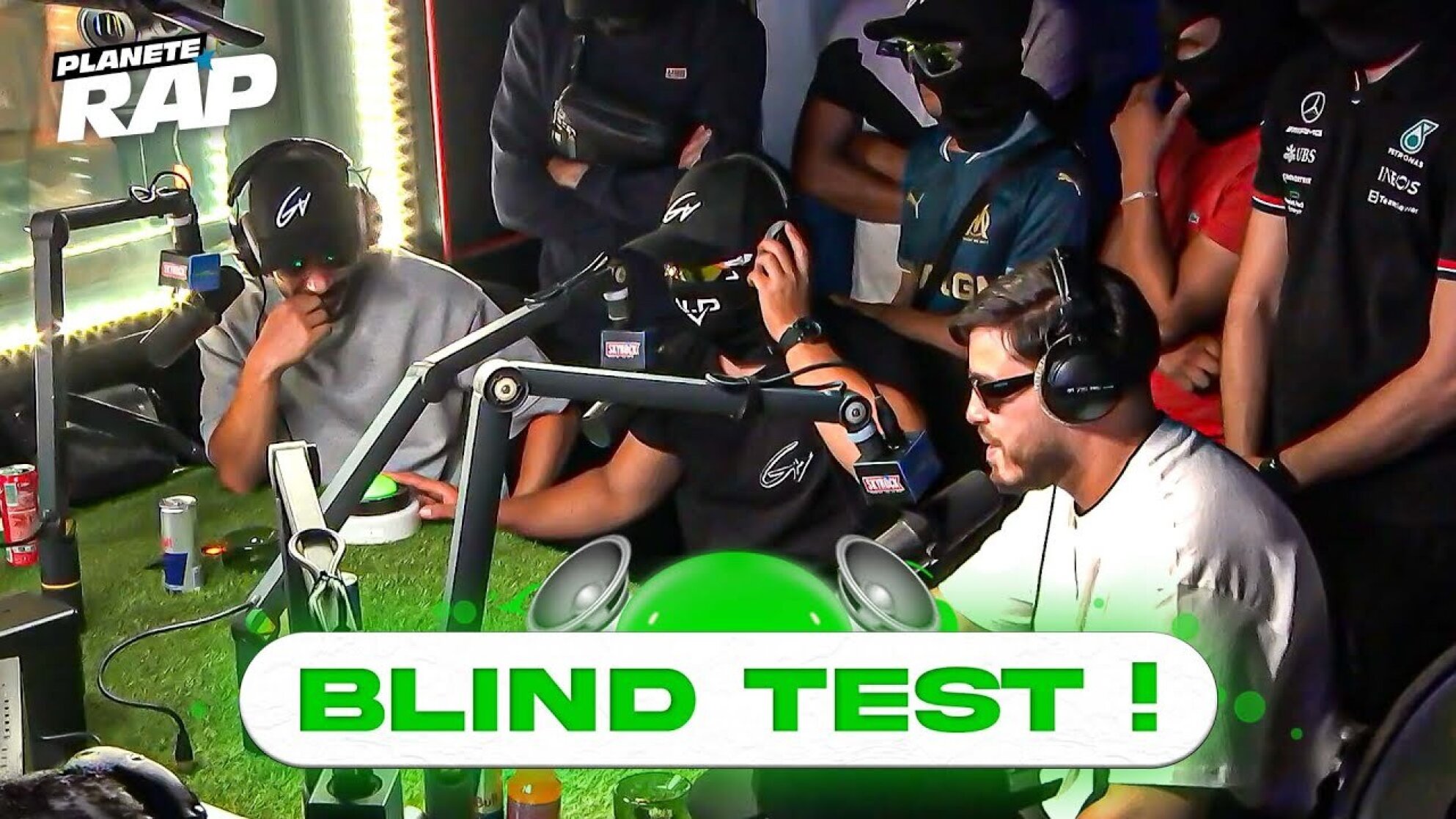 BLIND TEST REVERSE ! (avec Gambino, Tazz, RRAIV, Moha Dpsp & Fred Musa) #PlanèteRap