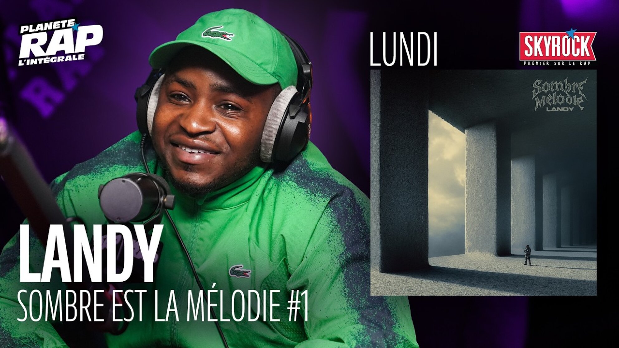#PlanèteRap Landy  "Sombre Mélodie" avec Genezio, R2, HMZ, Venant, Mous-K... & Fred Musa ! (1-5)