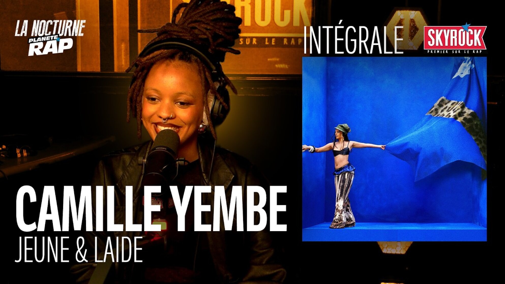 #LaNocturne Camille Yembe "Jeune & Laide" avec Fred Musa !