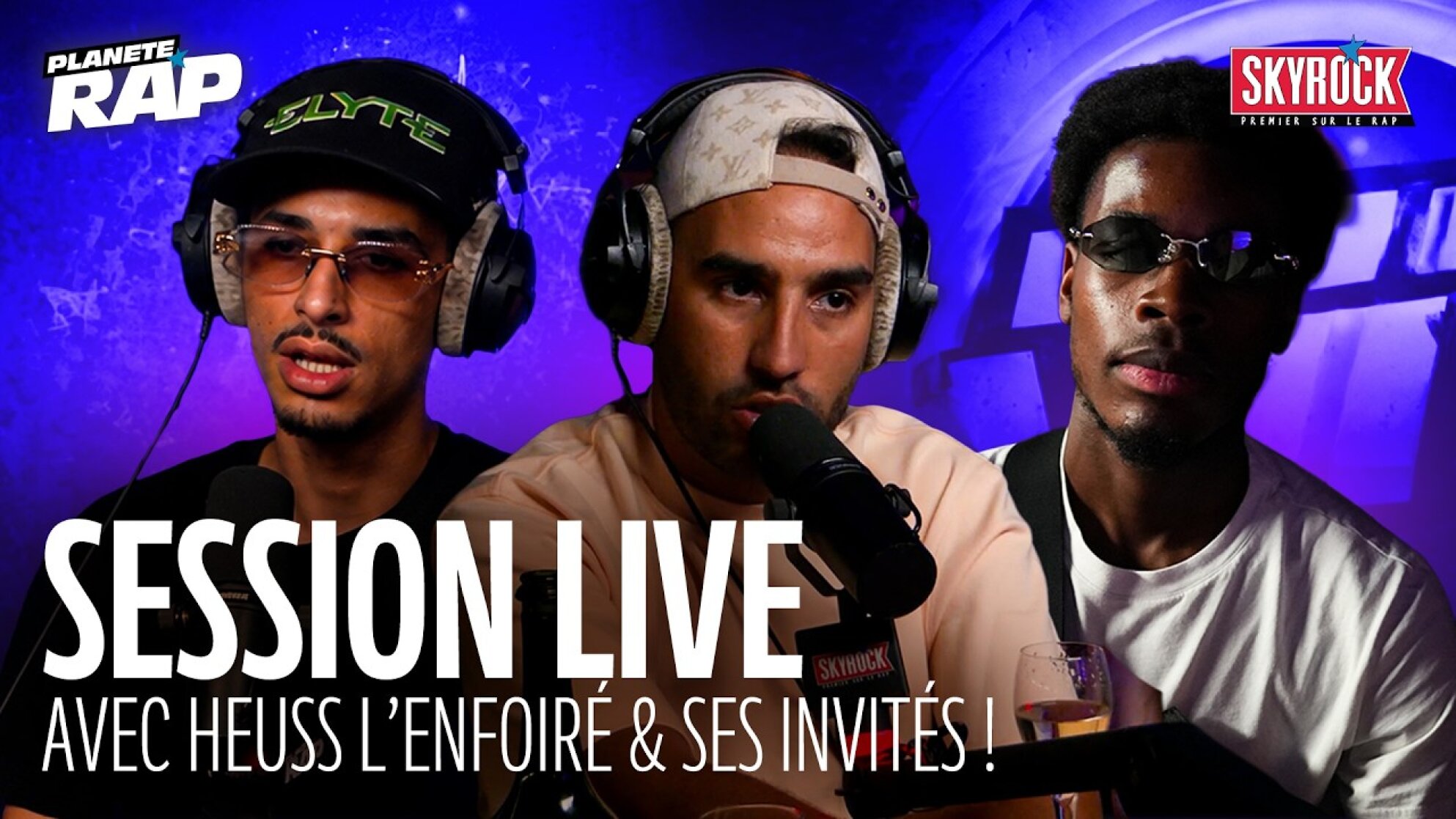 SESSION LIVE avec Heuss l'Enfoiré, Ramos, Beendo Z, Lin's, Nordin, Sani, W lacalidad.. ! #PlanèteRap