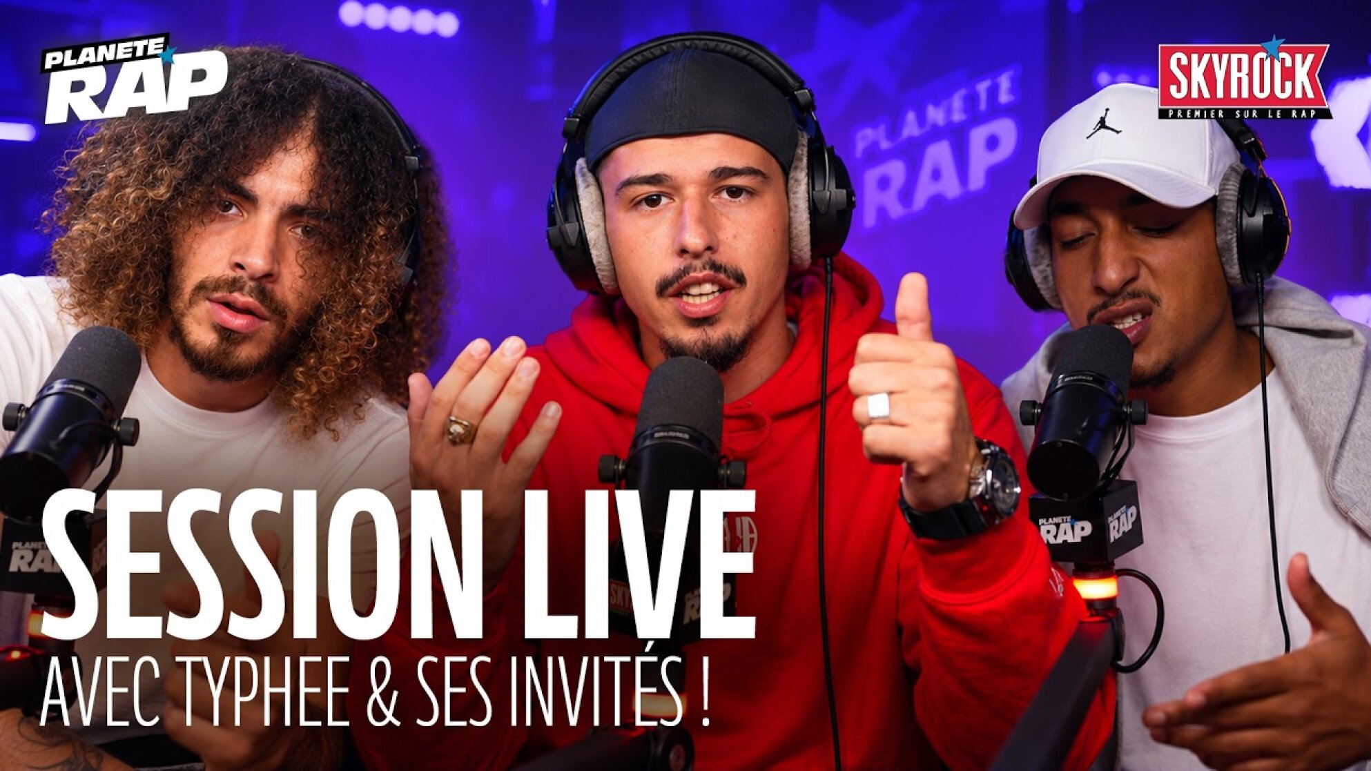 SESSION LIVE avec Typhee, Zamdane, Aketo & Nahir #PlanèteRap