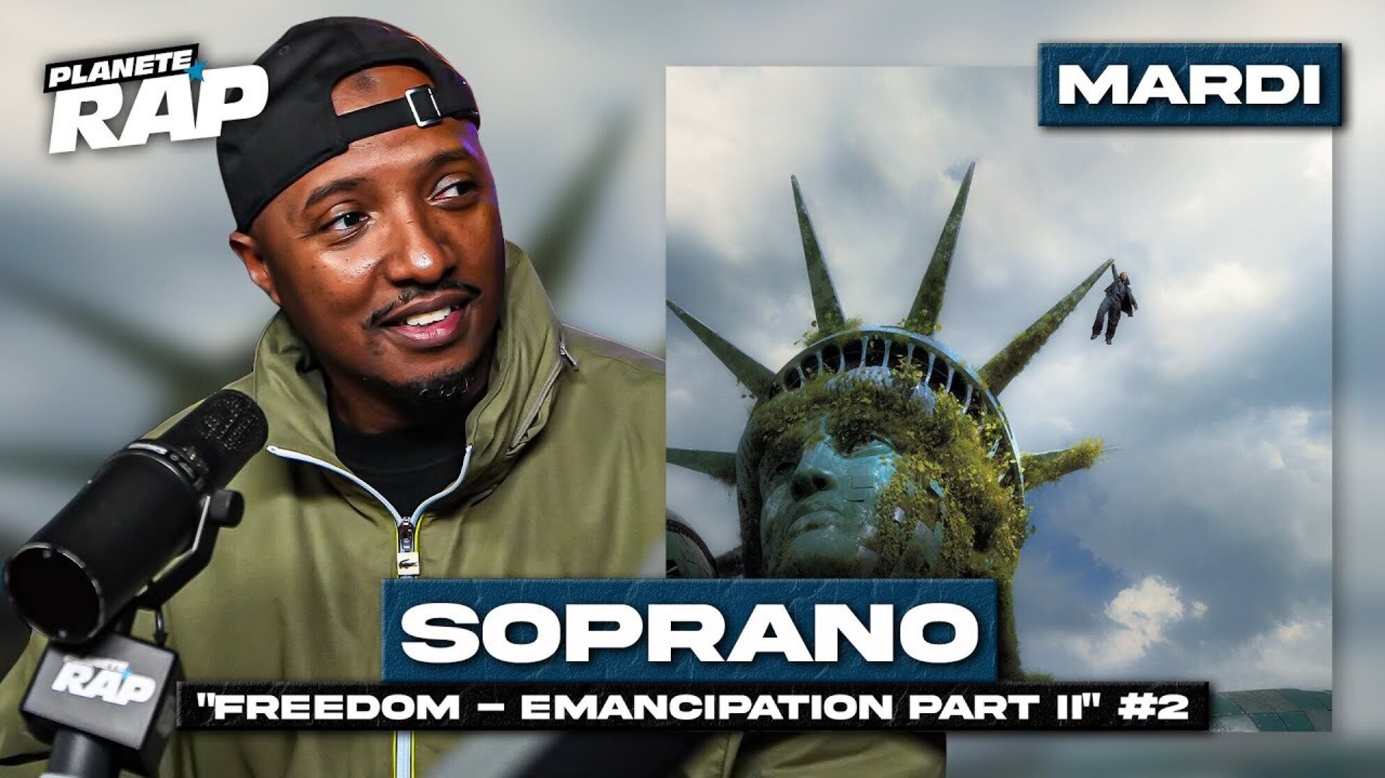 #PlanèteRap Soprano "Freedom Emancipation Part. II" avec Zkr, Nahir, Souffrance. & Fred Musa ! (2/5)
