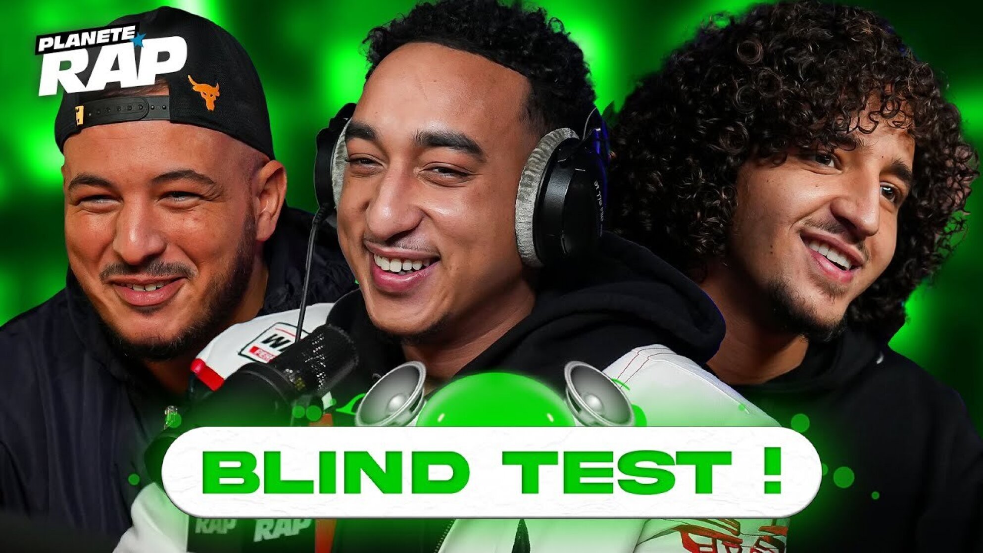 BLIND TEST ! (avec Nahir, Hornet La Frappe, Rvzmo, Mougli, Ilal, Malo & Fred Musa) #PlanèteRap