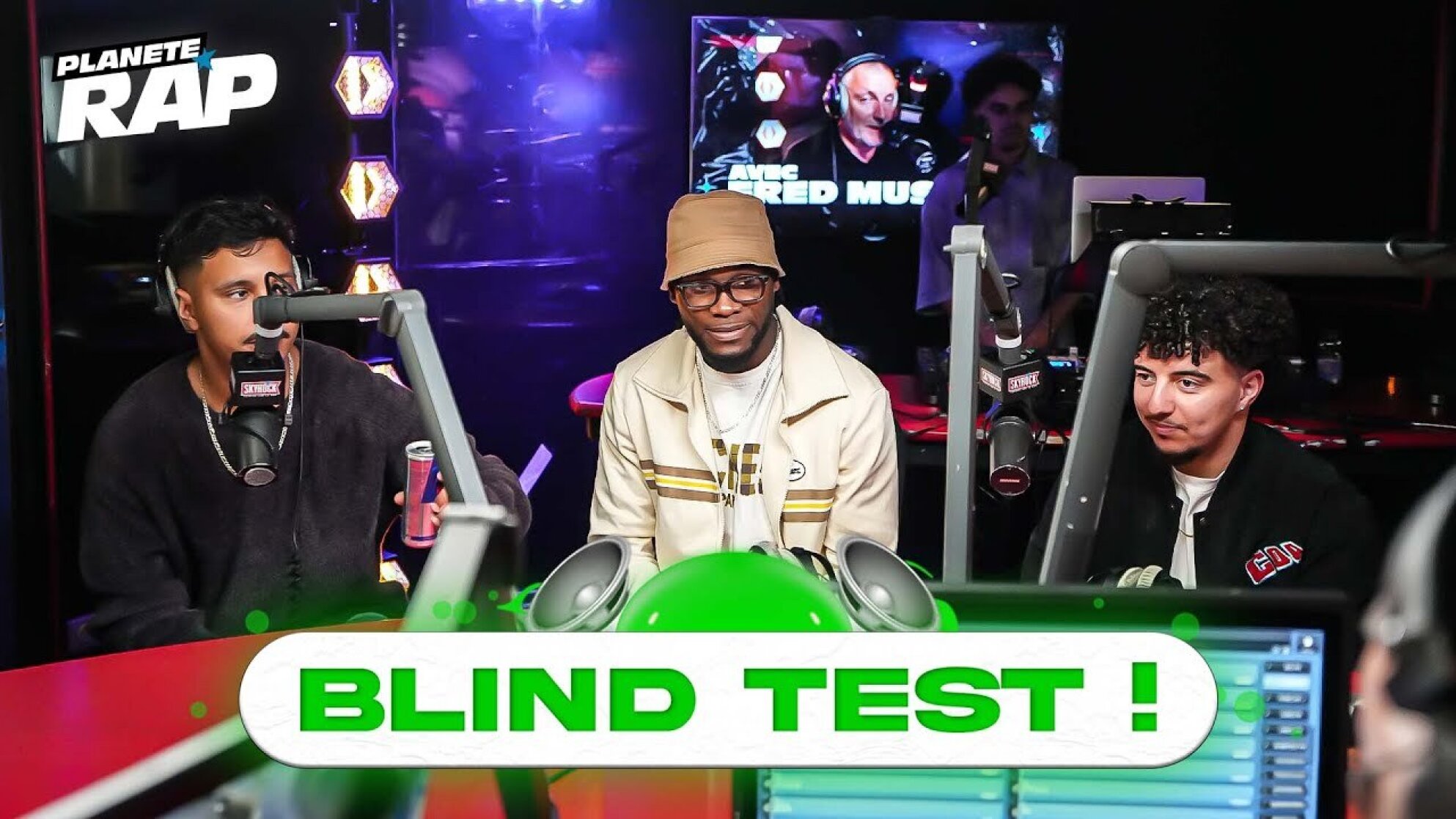 BLIND TEST REVERSE ! (avec Oussama, Noche, JDH, Naïloss & Noxious) #PlanèteRap