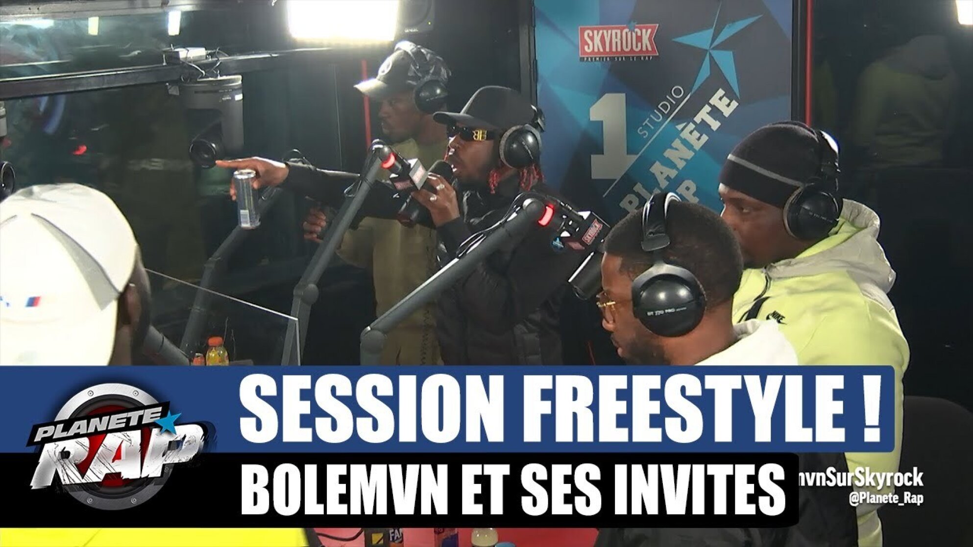Bolémvn - Session freestyle avec Kossdar, Andos, MassOmerta & Chekzeer ! #PlanèteRap