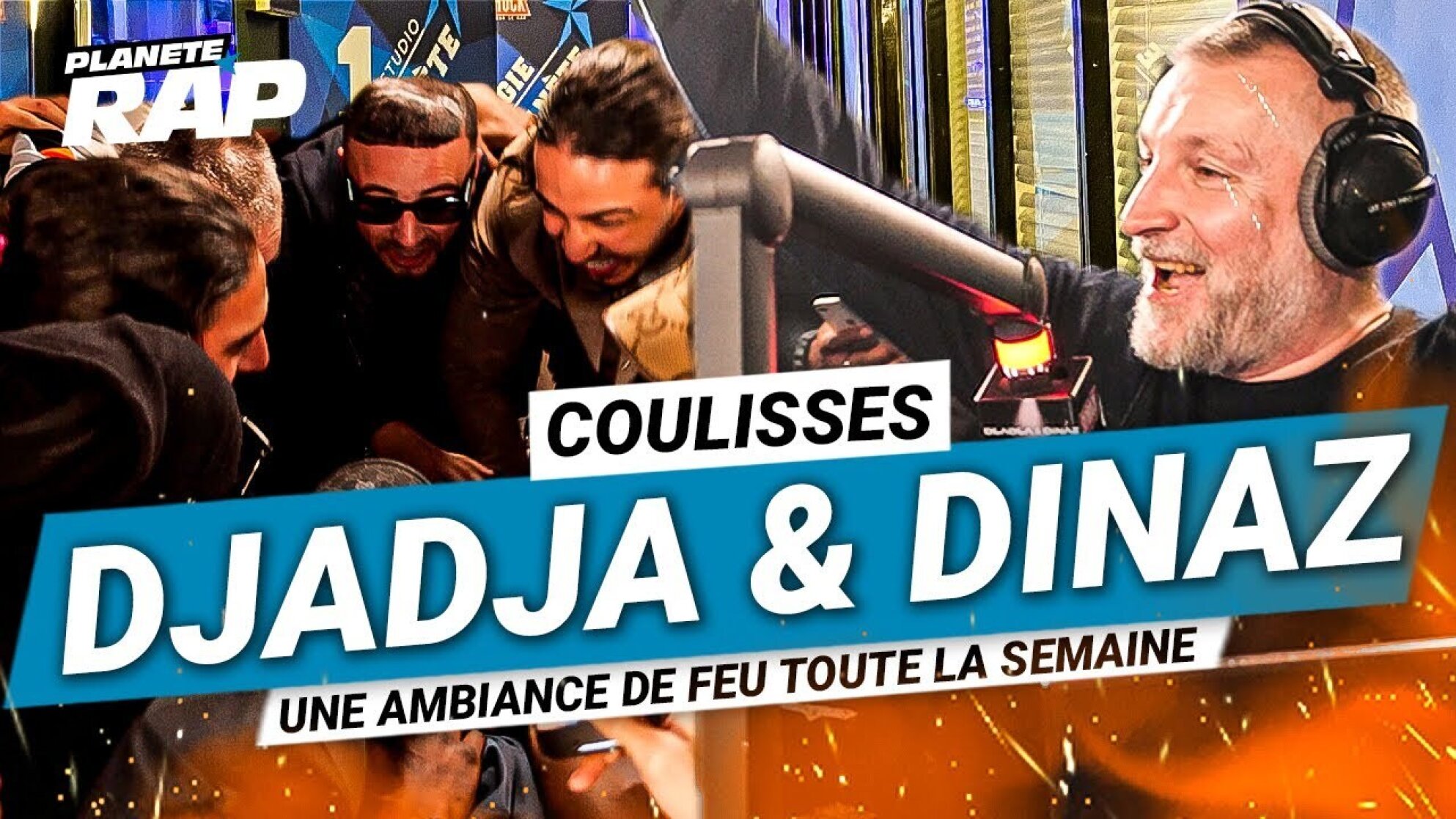 Les coulisses du Planète Rap de Djadja & Dinaz ! (Une ambiance de feu !)