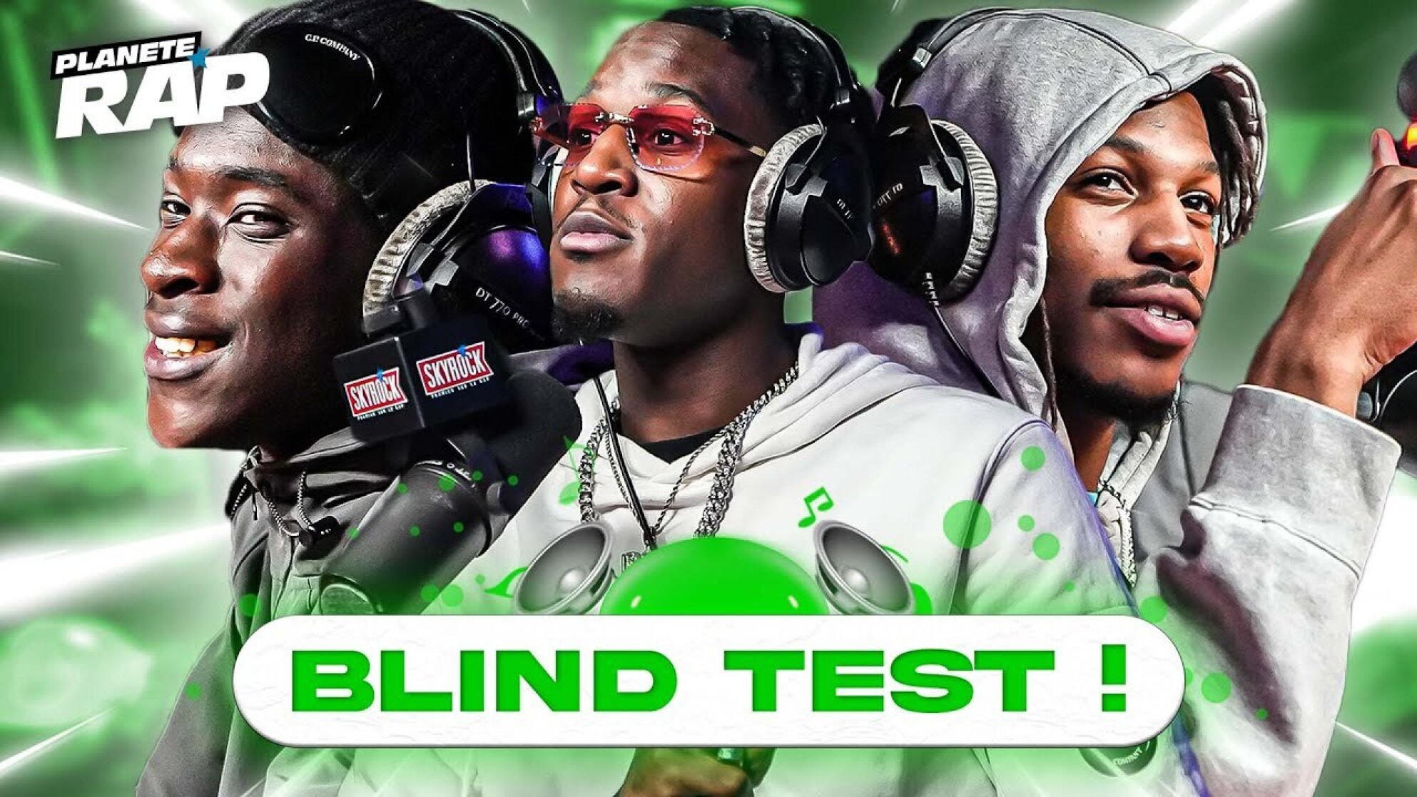BLIND TEST ! (avec Negrito et ses invités) #PlanèteRap