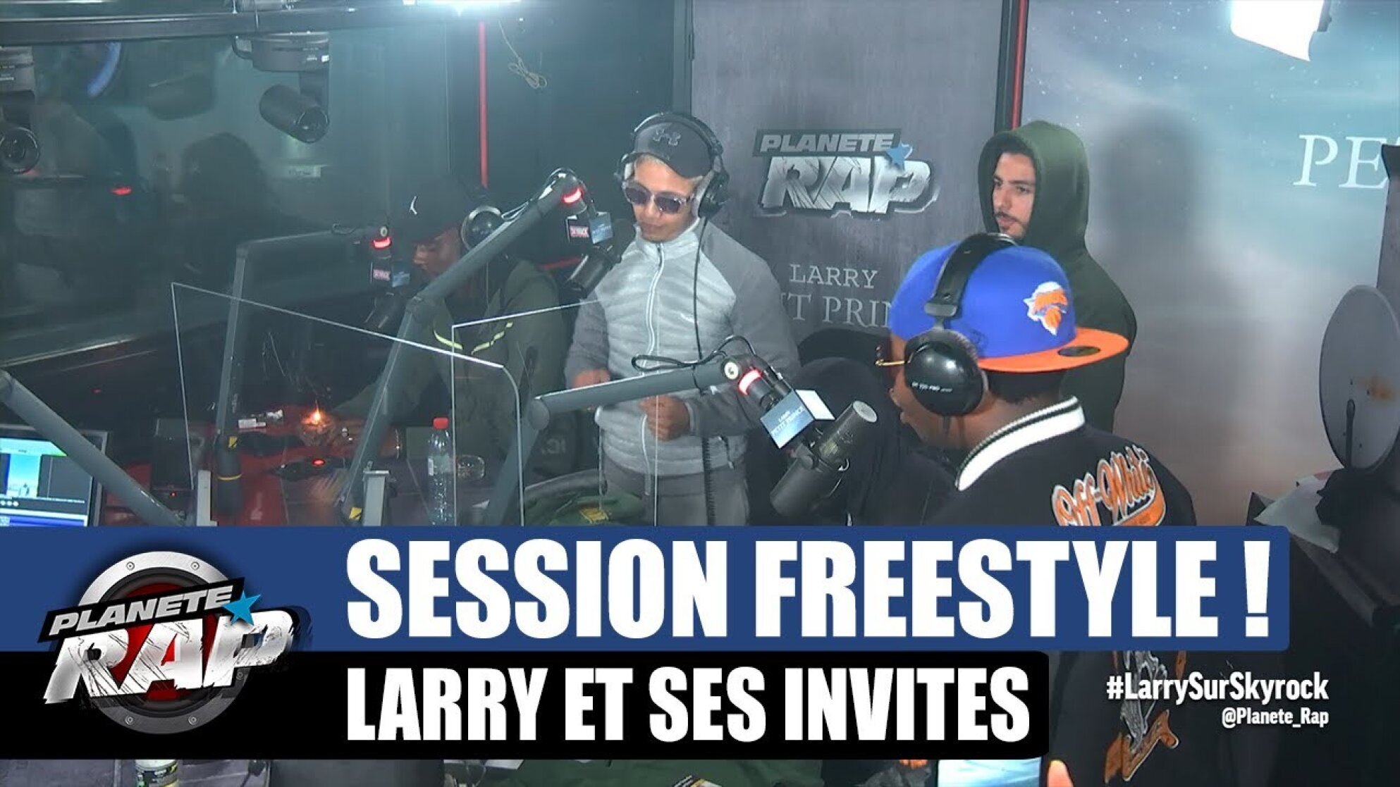 Larry - Session freestyle avec Leto, Kepler, Gambino La MG & Pico ! #PlanèteRap