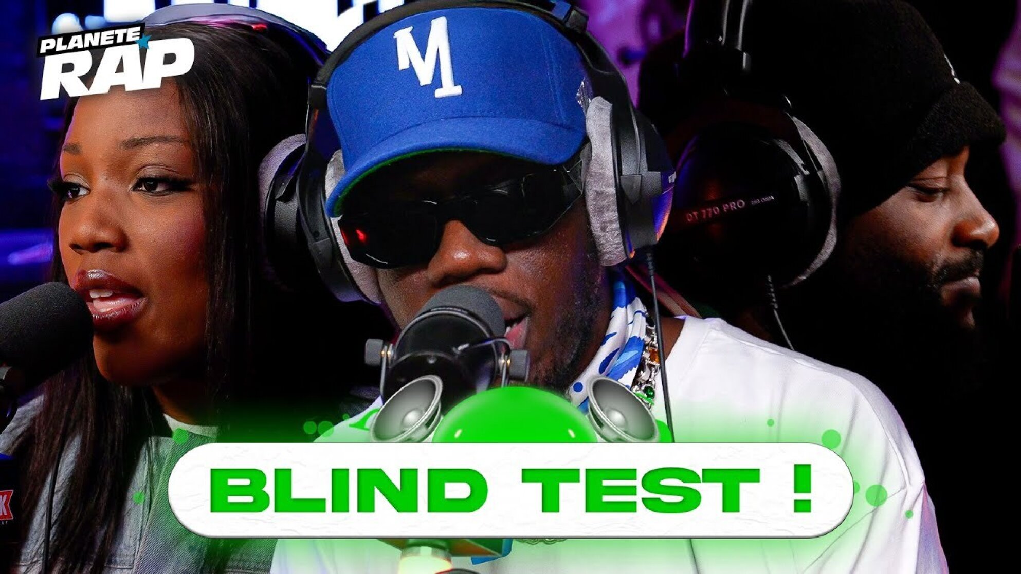 Le BLIND TEST avec Franglish, Gradur, Merveille & Fred Musa ! #PlanèteRap