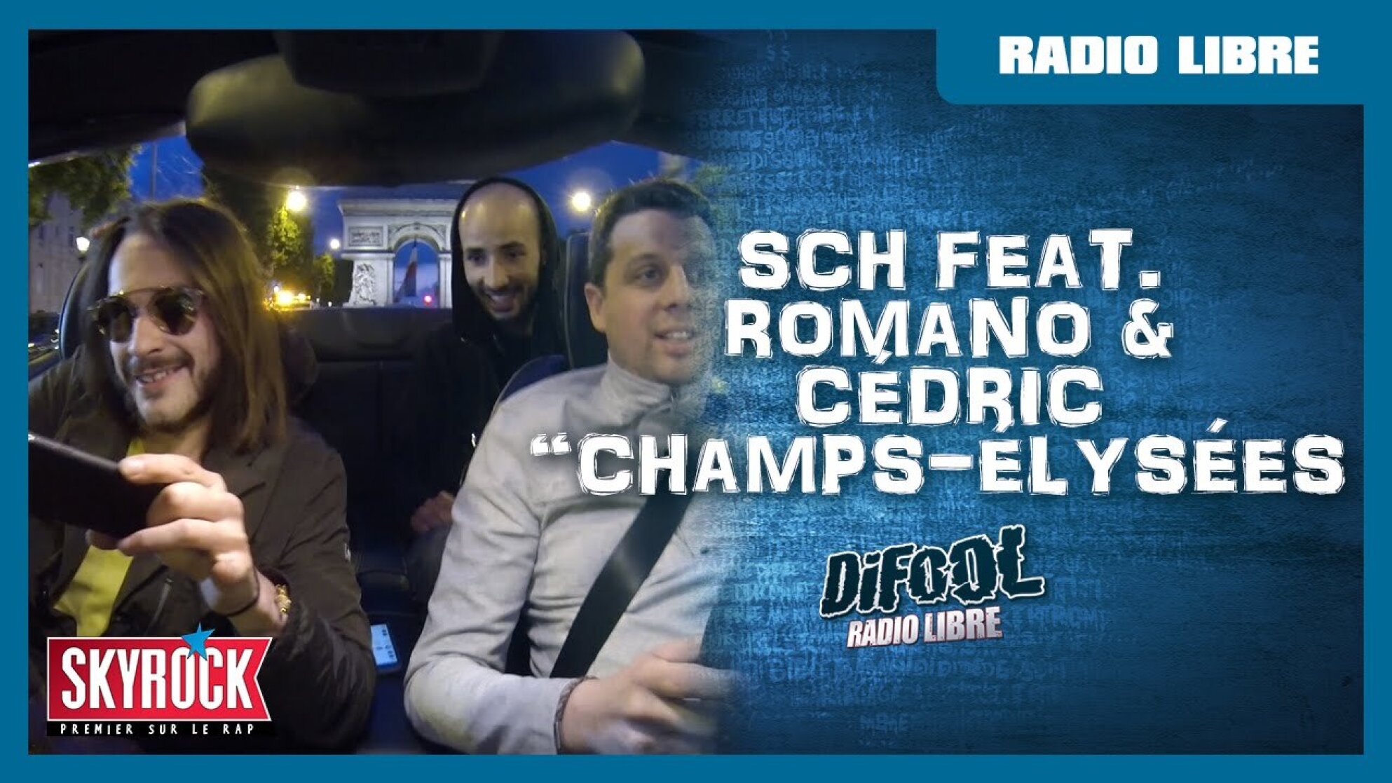 SCH "Champs-Élysées" feat. Romano & Cédric #LaRadioLibre