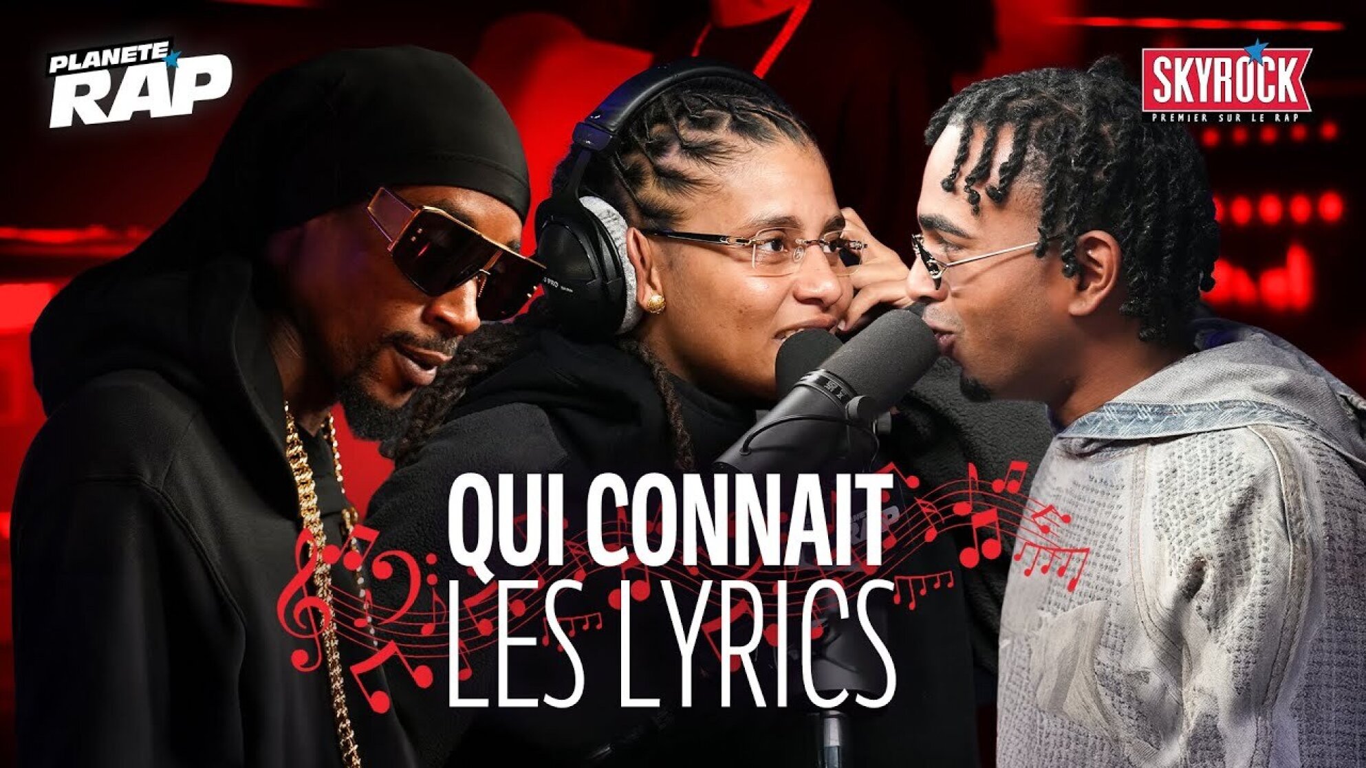 QUI CONNAIT LES LYRICS 5 avec Meryl, Eva, Bad Bitch & Maurane Voyer) #PlanèteRap
