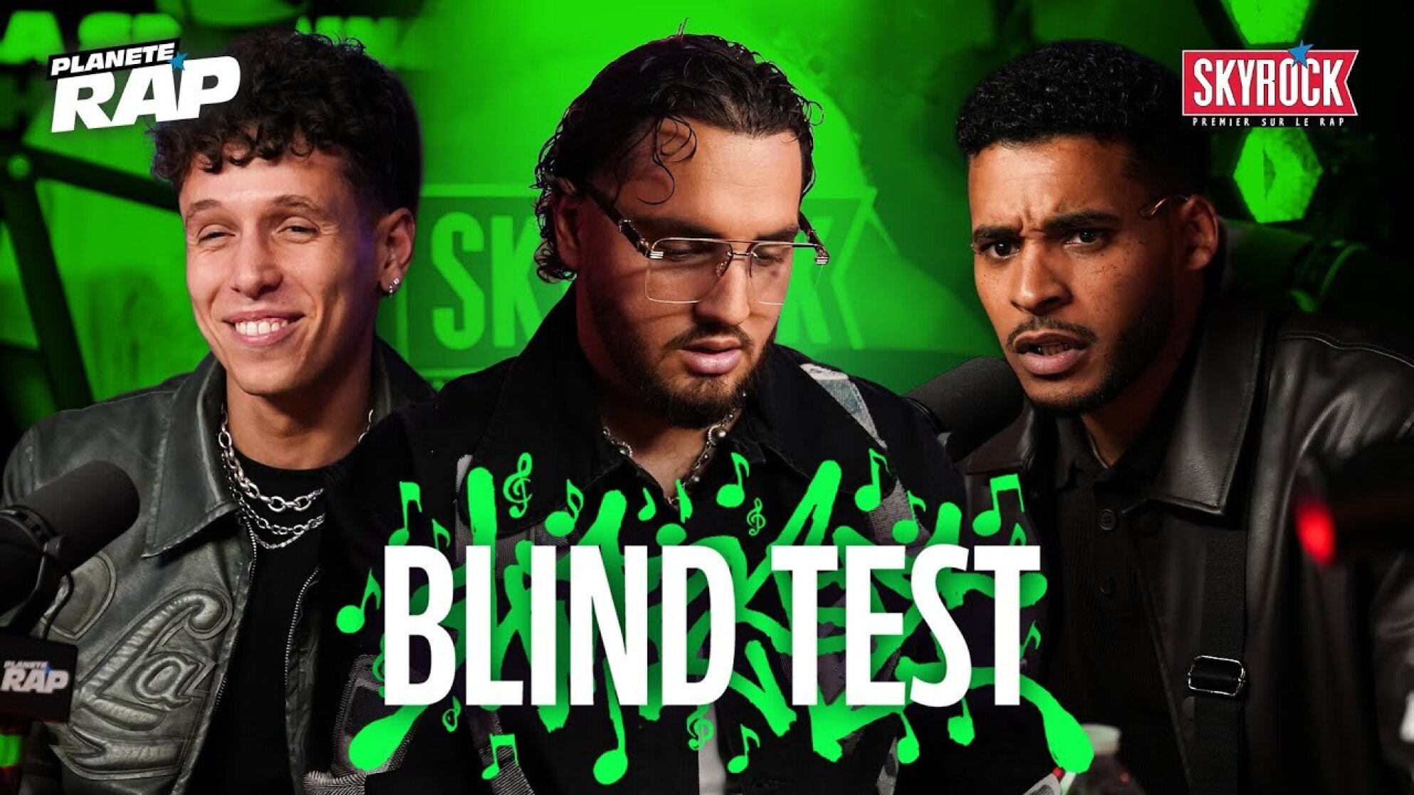 Le BLIND TEST avec Karmen, YG Pablo, SAKI225, Roddy Key & Fred Musa ! #PlanèteRap