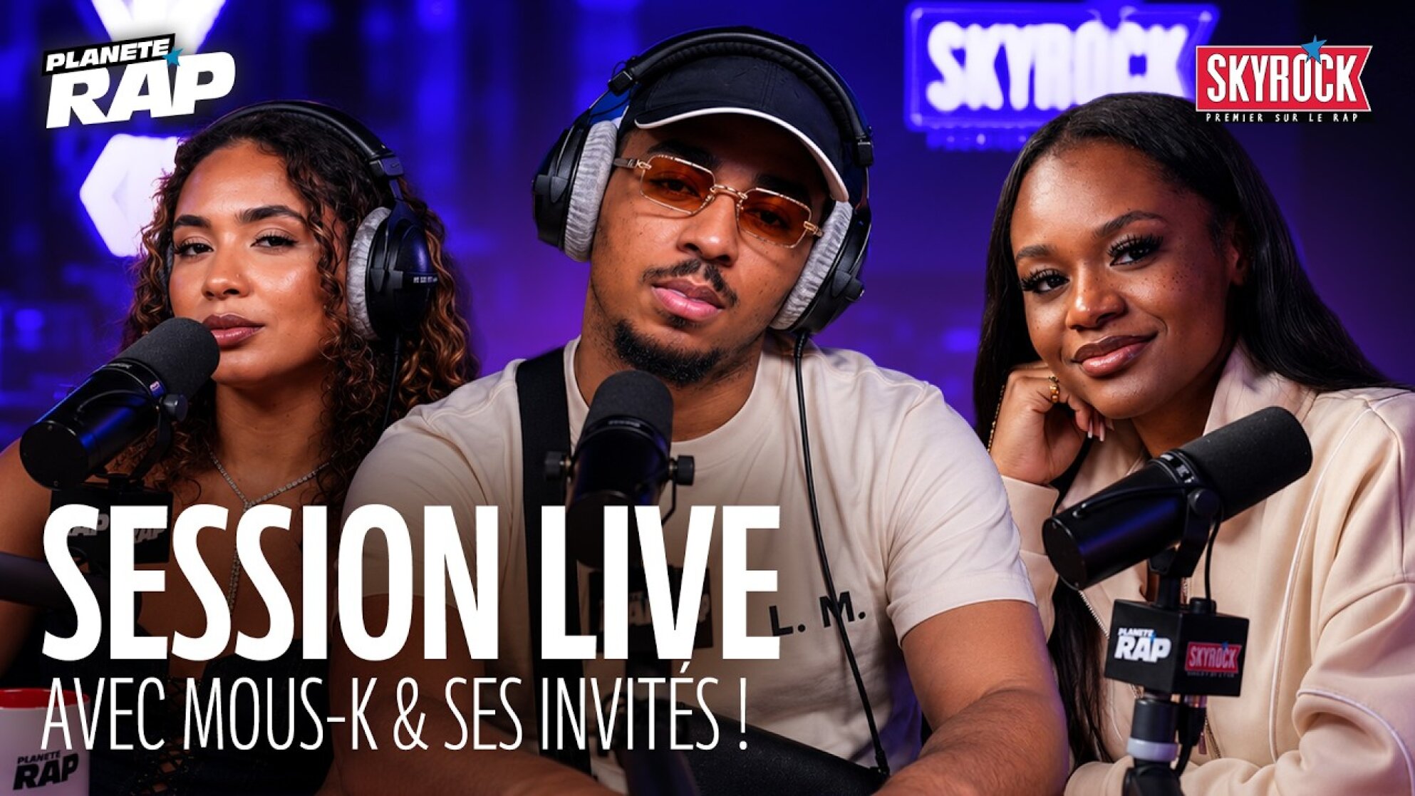 SESSION LIVE avec Mous-K, Lossa, Loana, Iselena & Messld ! #PlanèteRap