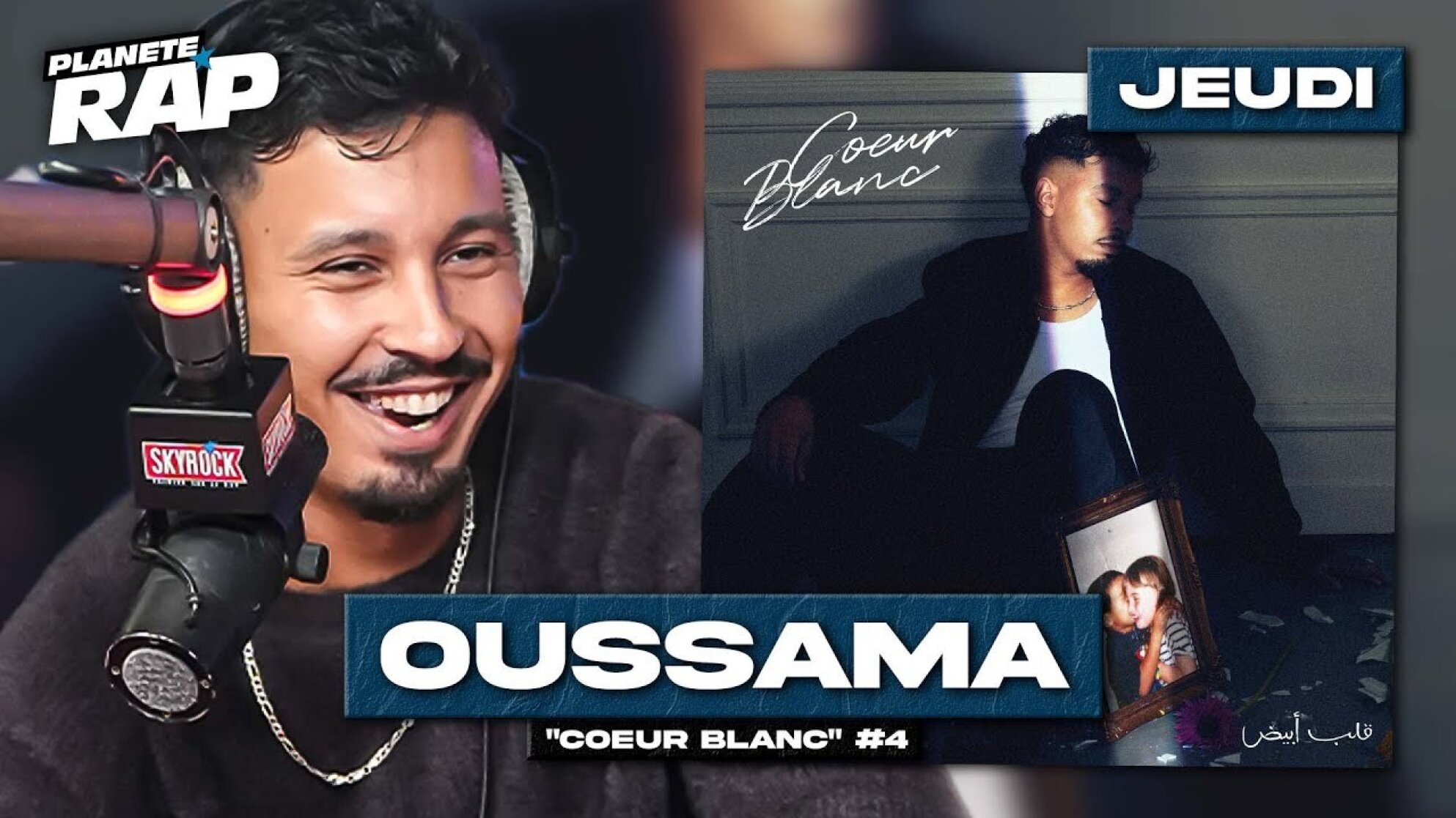 #PlanèteRap Oussama "Coeur blanc" avec Noche, JDH, Naïloss, Noxious & Fred Musa ! (4/5)