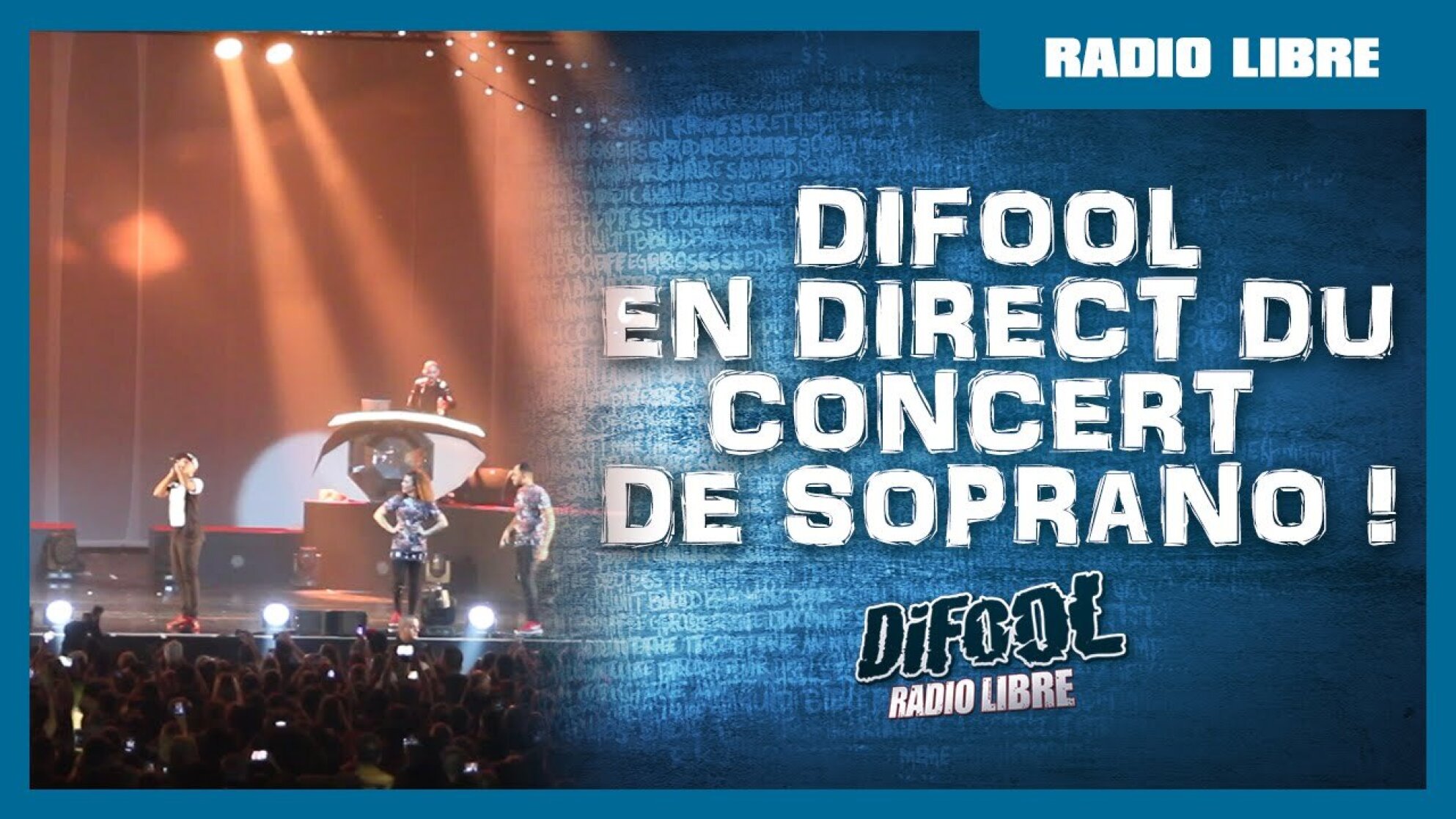 La Radio Libre en direct du concert de Soprano au Zénith de Paris !