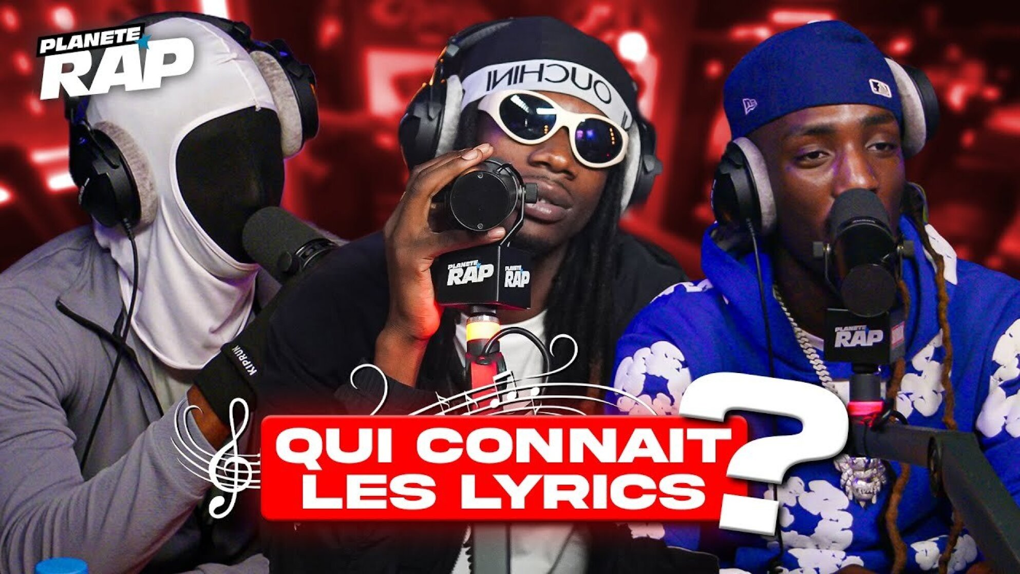 QUI CONNAIT LES LYRICS ? Avec Rapi Sati, Kodes, Tee Indus, L2J    #PlanèteRap