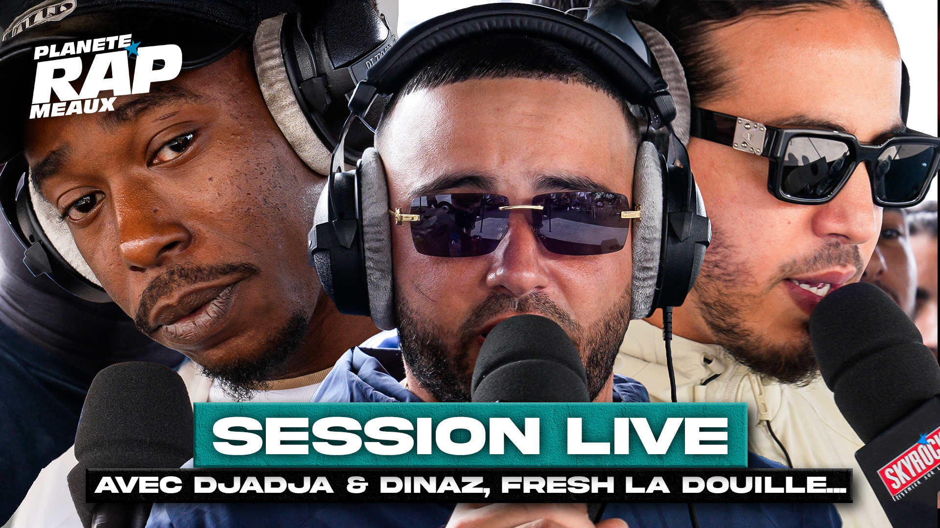 Une SESSION LIVE impressionnante avec Djadja & Dinaz sur Planète Rap 🔥