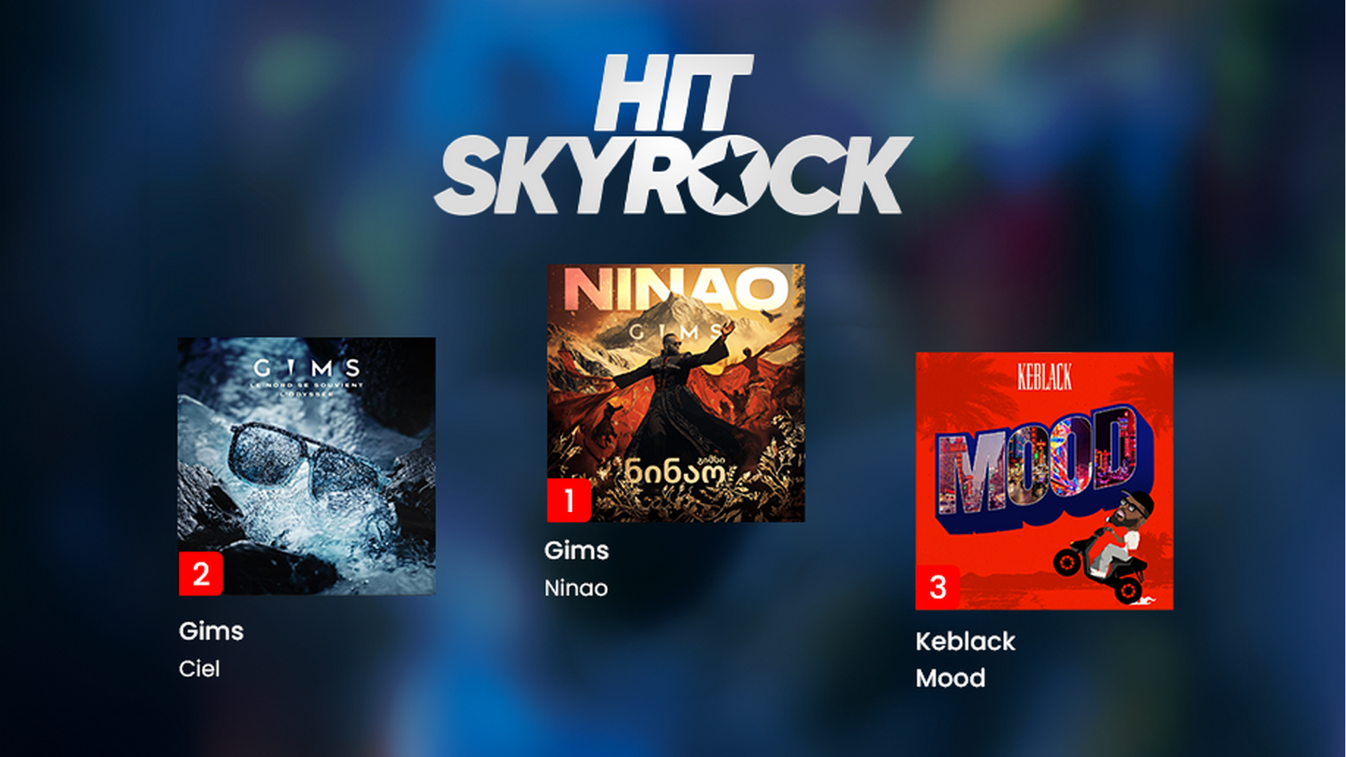 Découvrez le classement du Hit Skyrock !