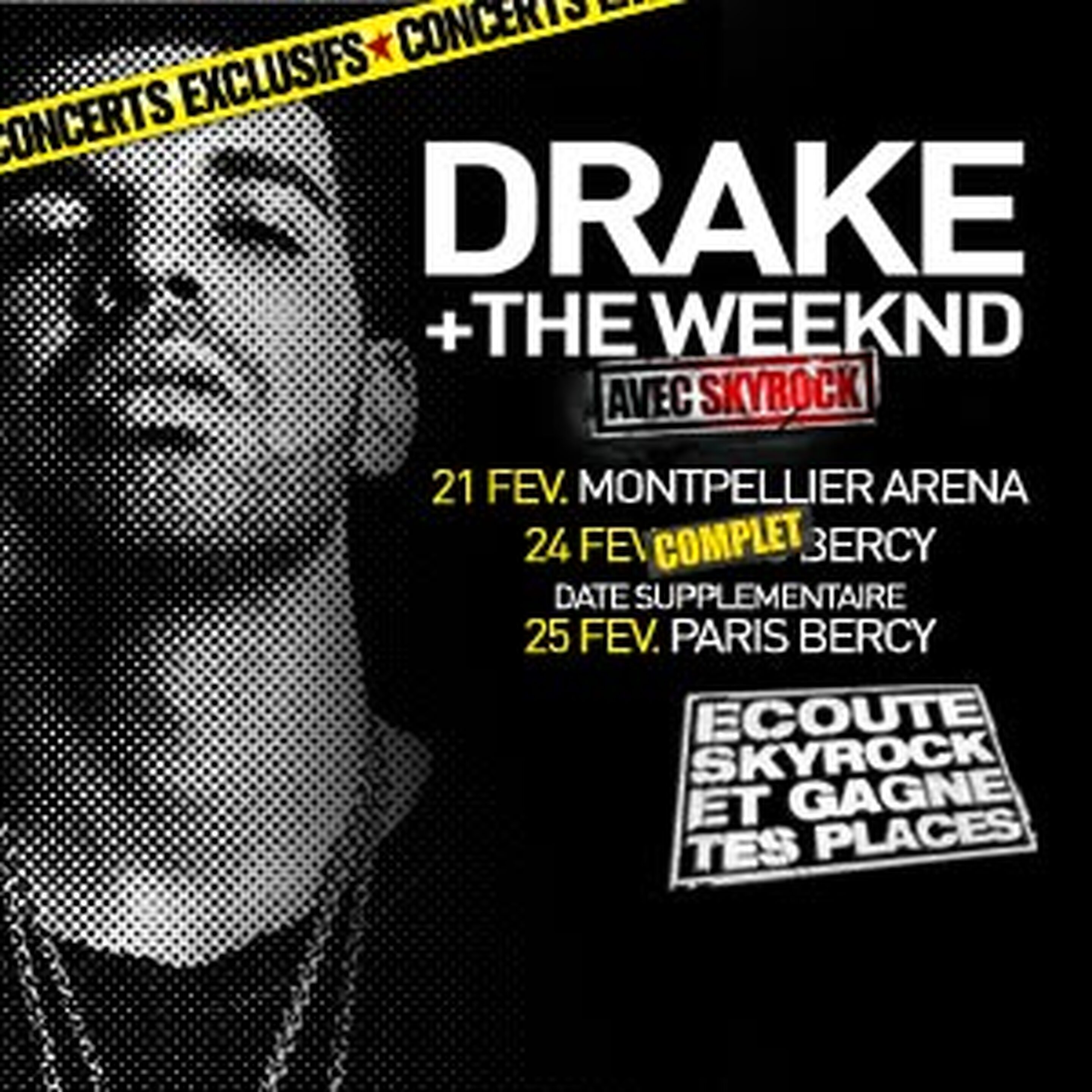 DRAKE - DATE SUPPLEMENTAIRE A BERCY