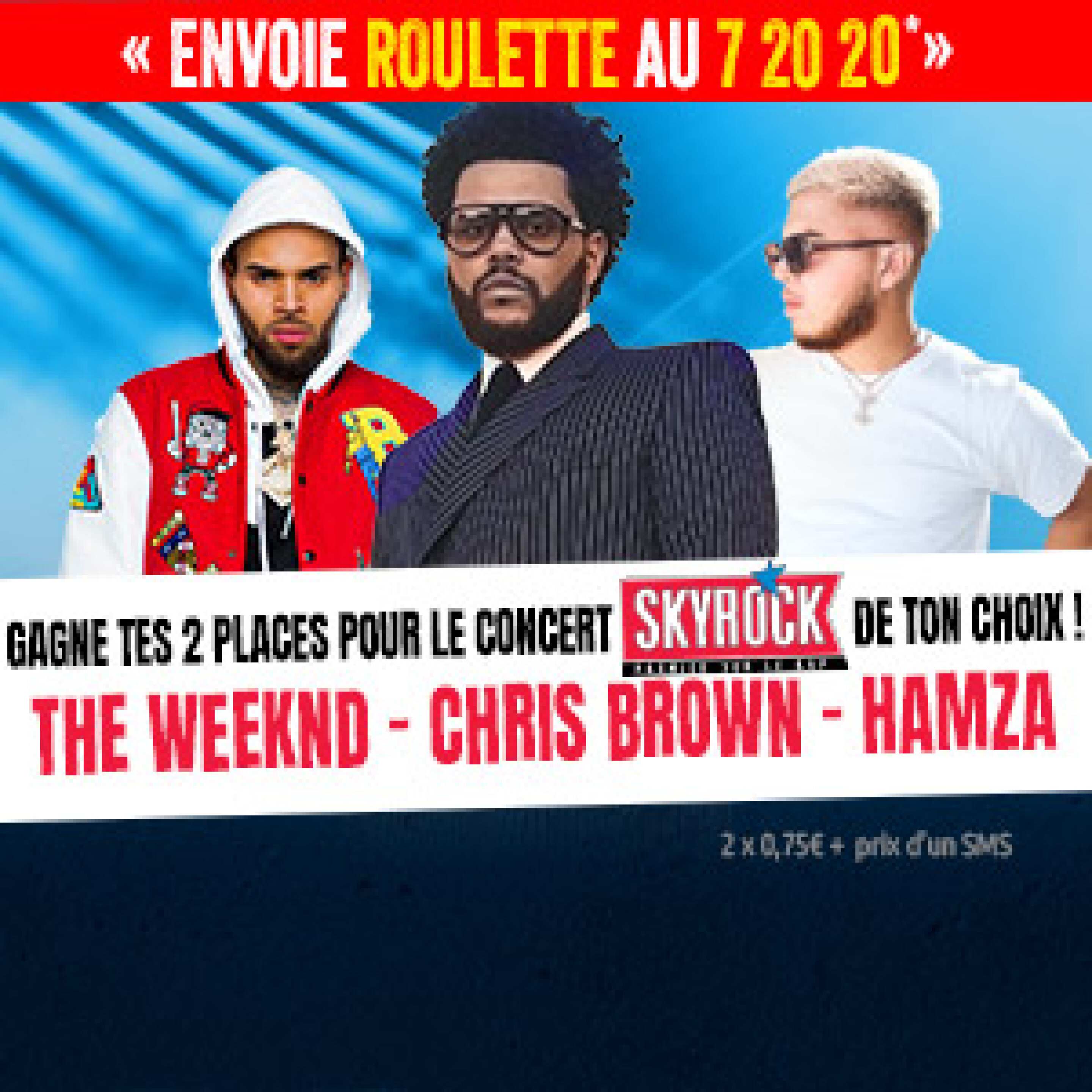 La roulette : Concerts Skyrock !