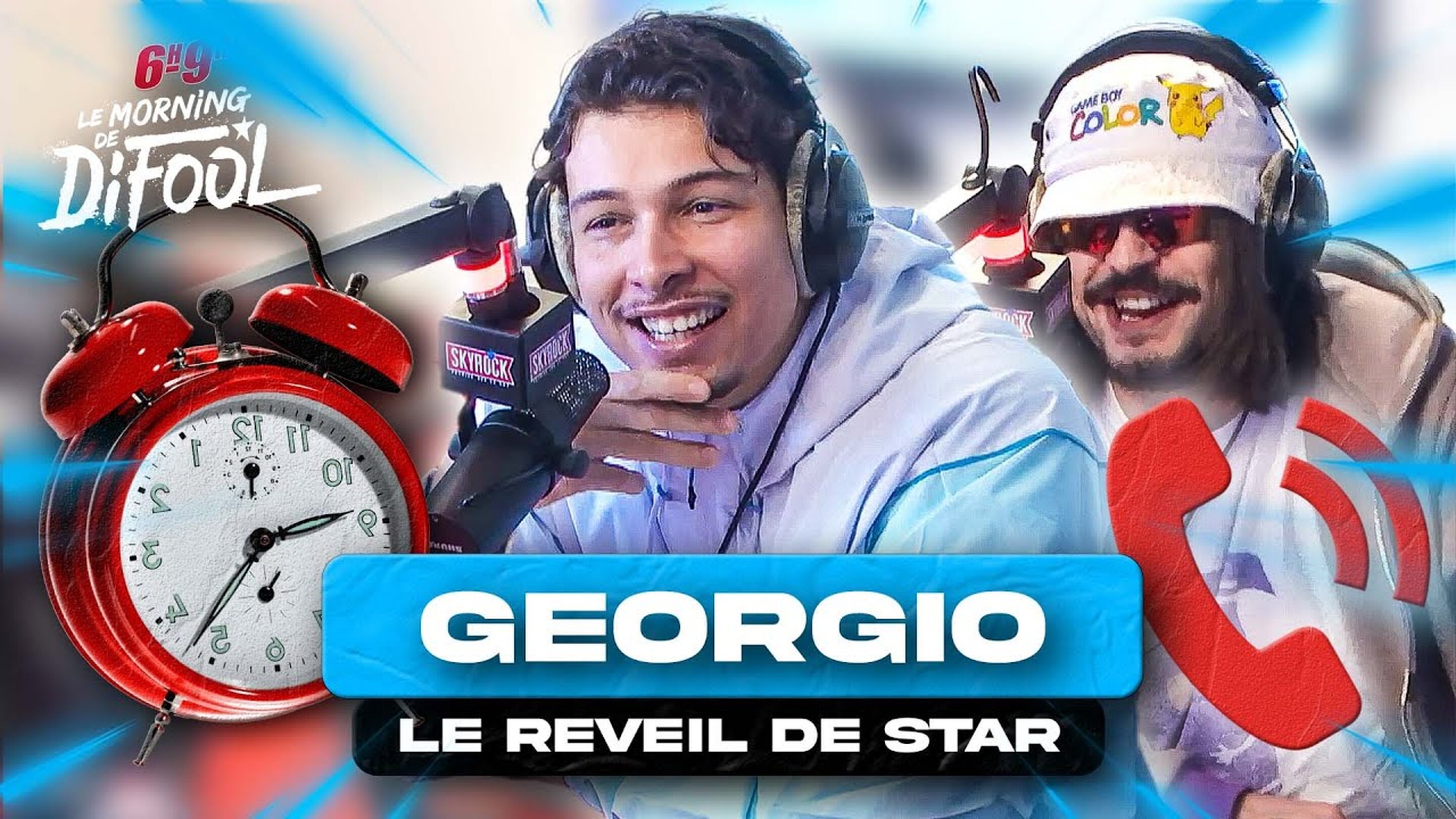 Georgio en grand forme dans le #MorningdeDifool 