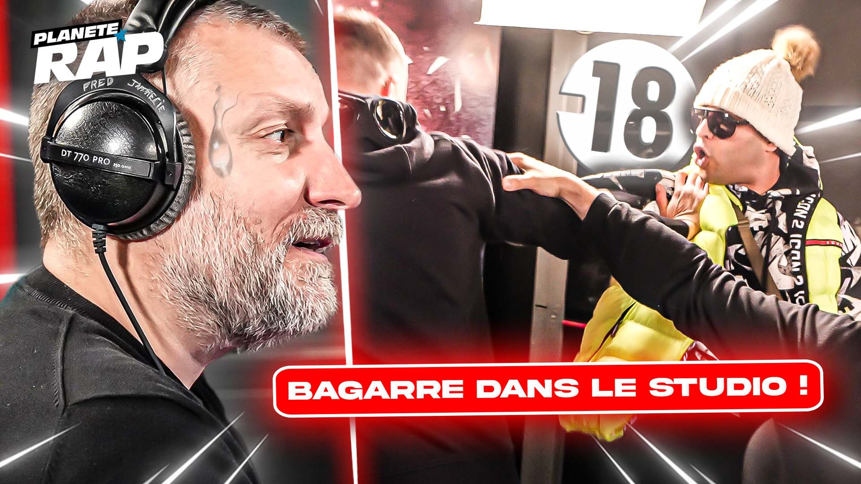 Maes et Fred se font embrouiller en direct dans Planète Rap ! 
