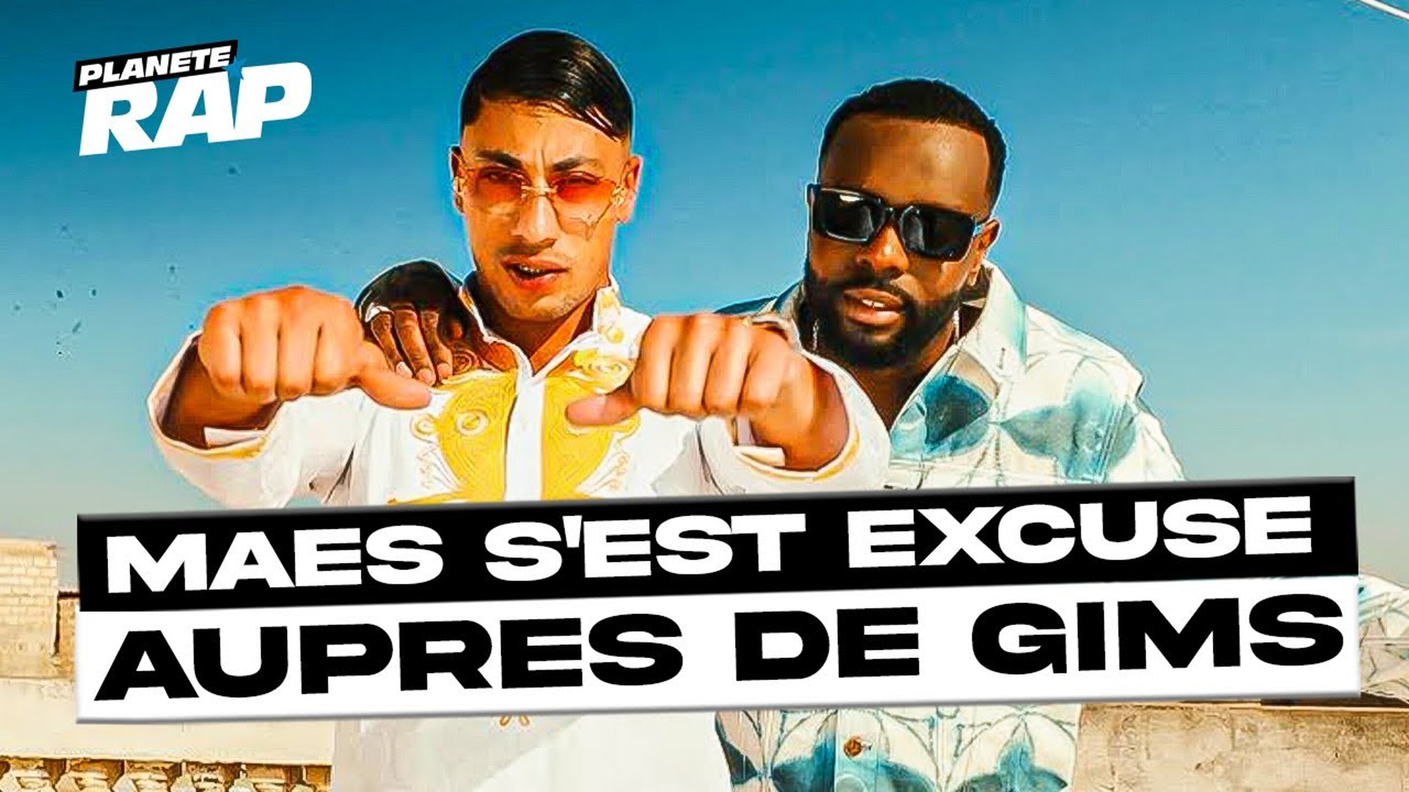 MAES revient sur l'histoire avec GIMS ! 