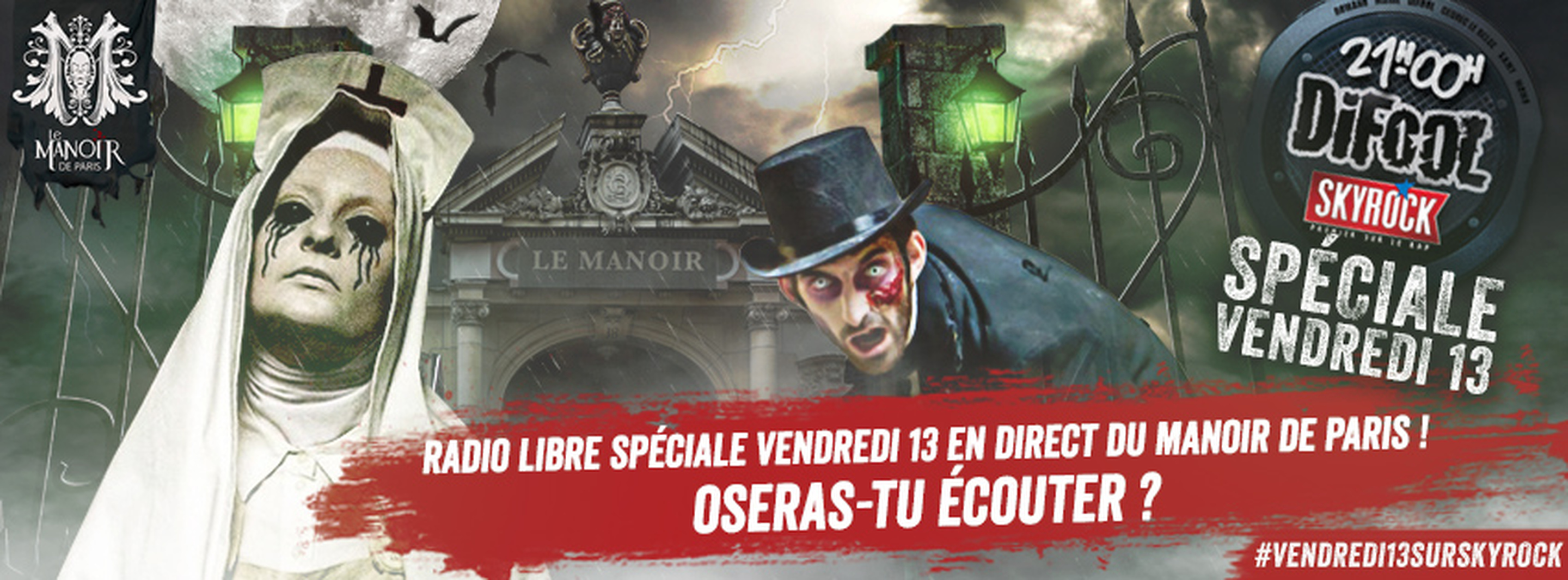 Emission Radio Libre spéciale vendredi 13 !
