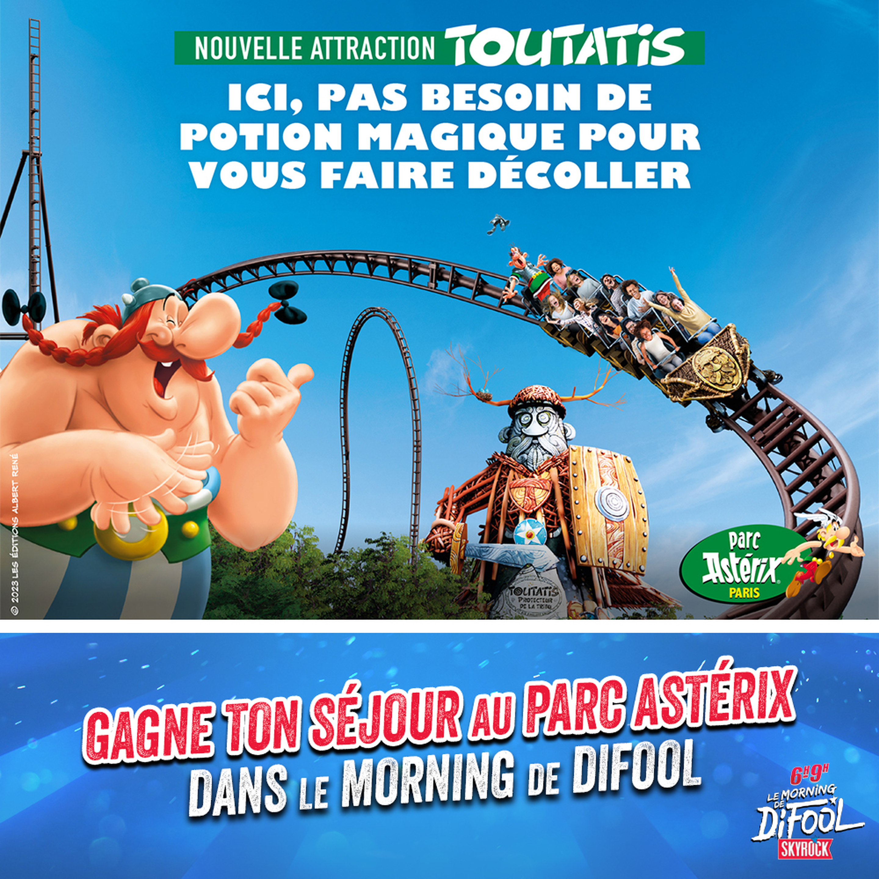 Par Toutatis ! Préparez-vous à décoller !