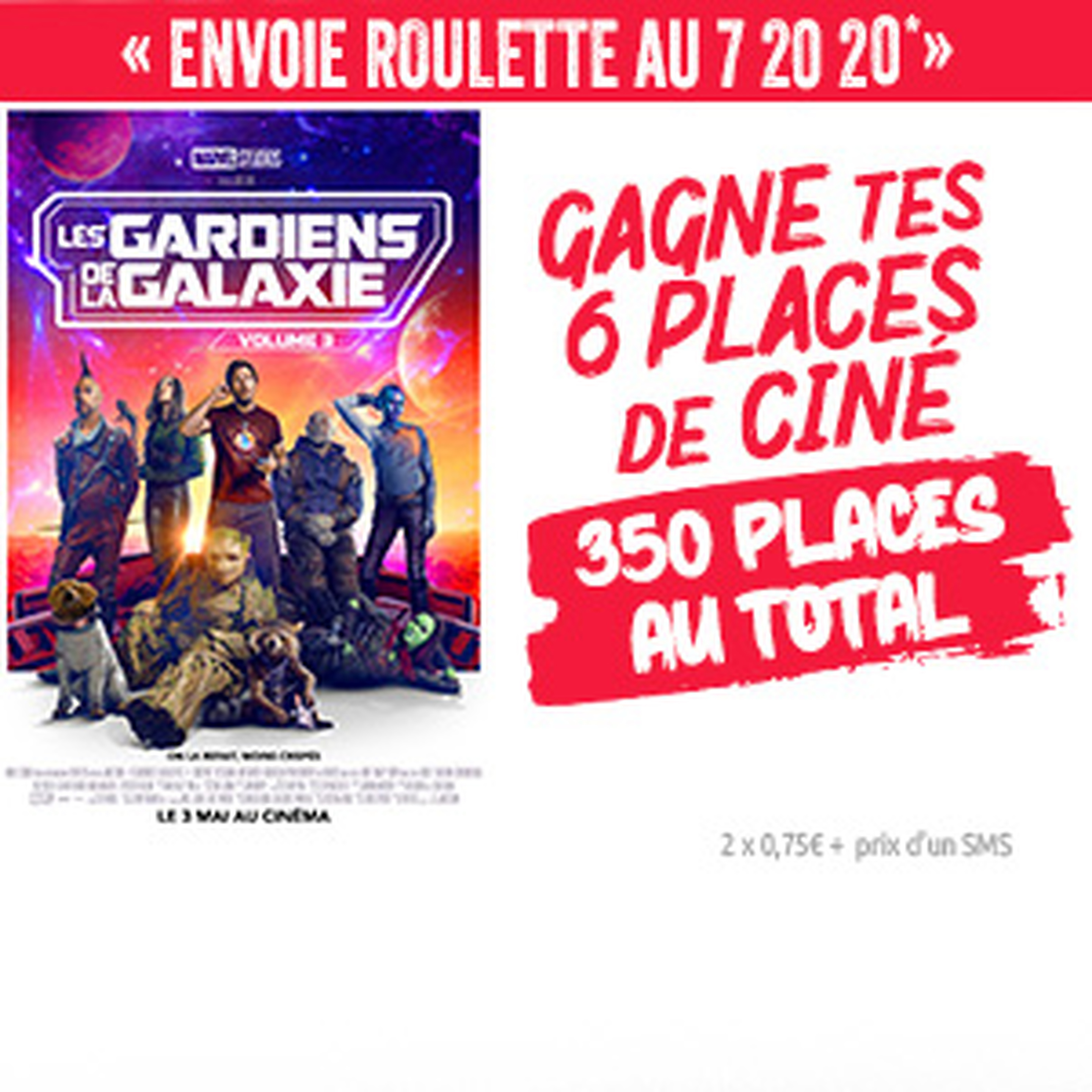 La Roulette : LES GARDIENS DE LA GALAXIE 3 !
