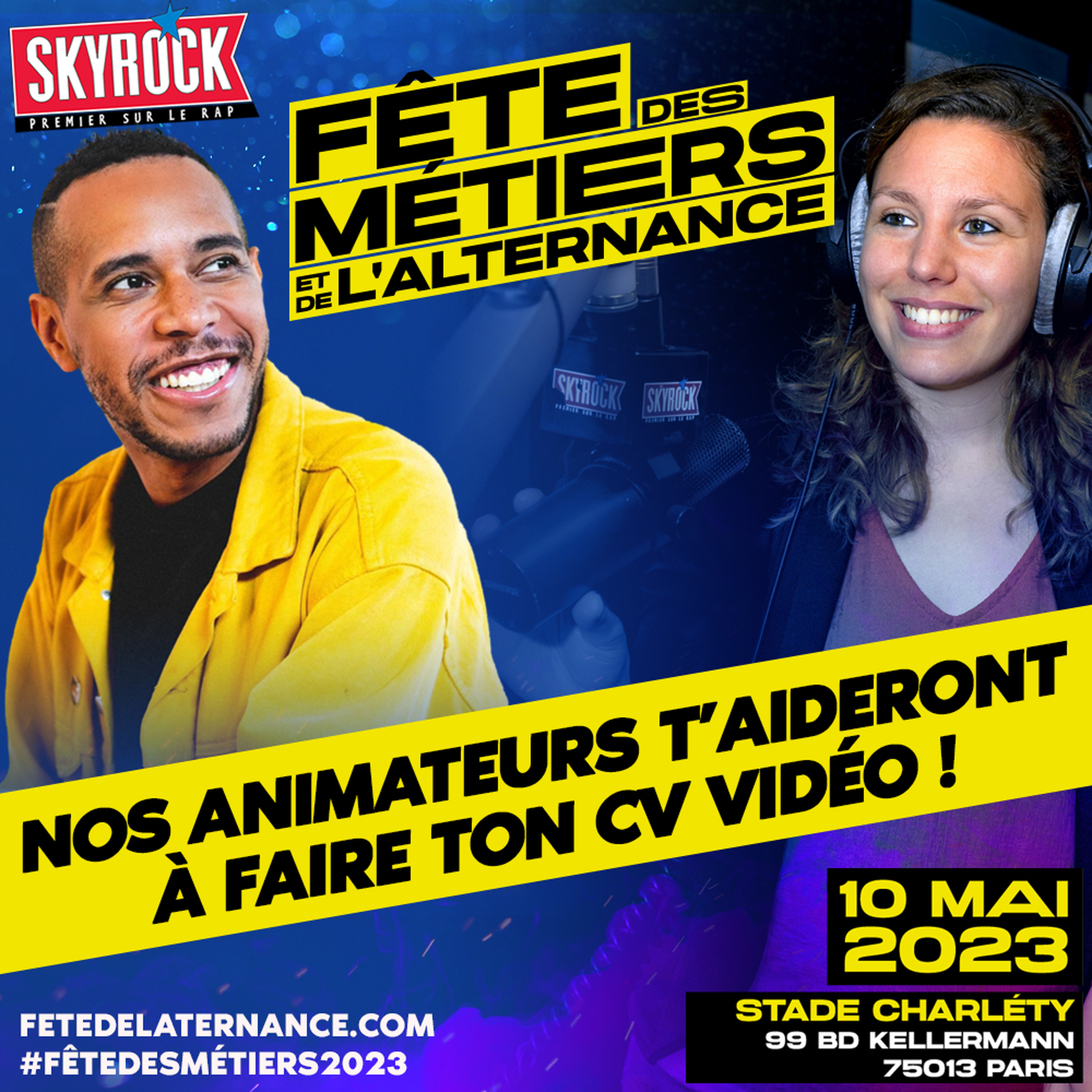Viens créer ton CV vidéo à la Fête des Métiers et de l’Alternance !