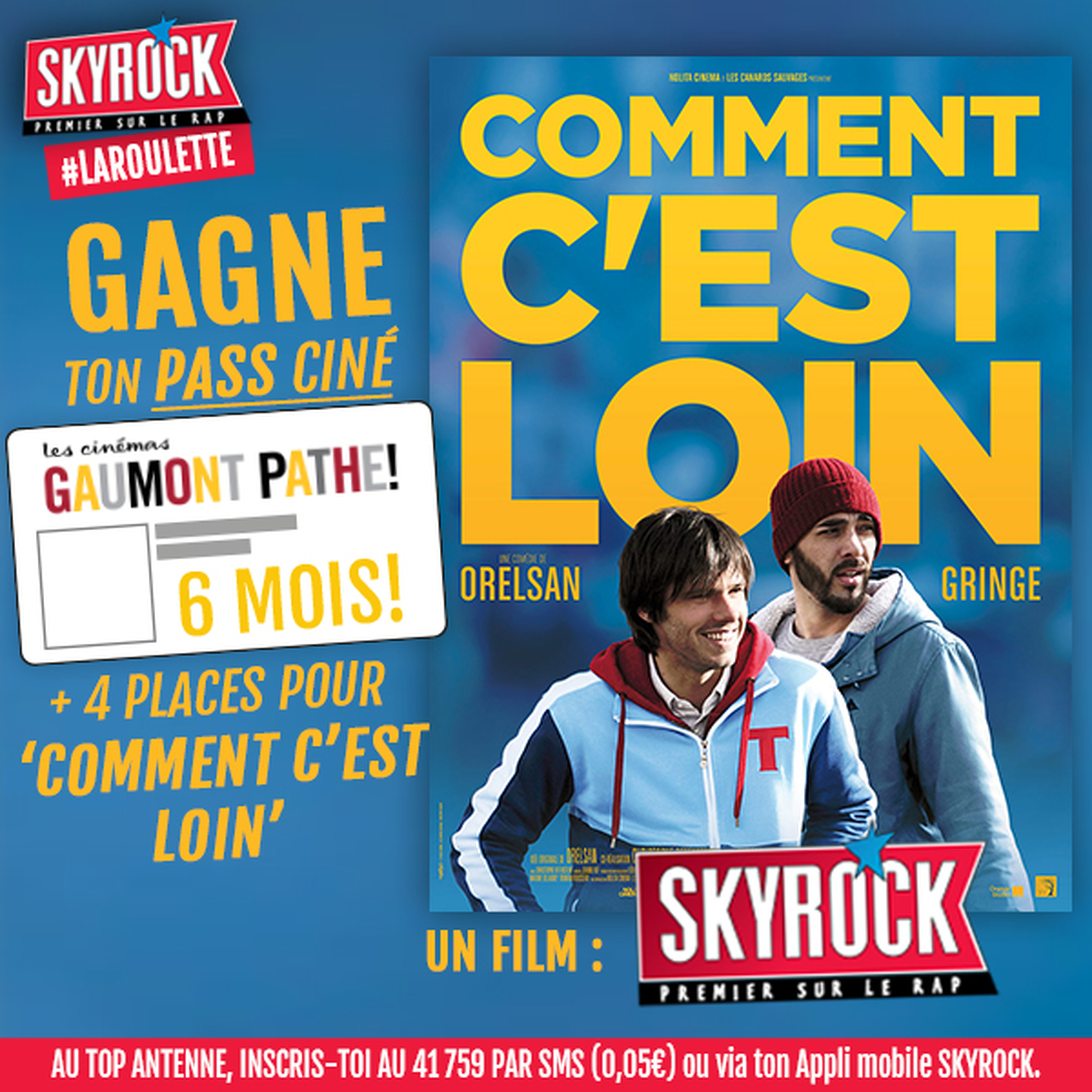 Gagne ton pass ciné illimité pendant 6 mois !