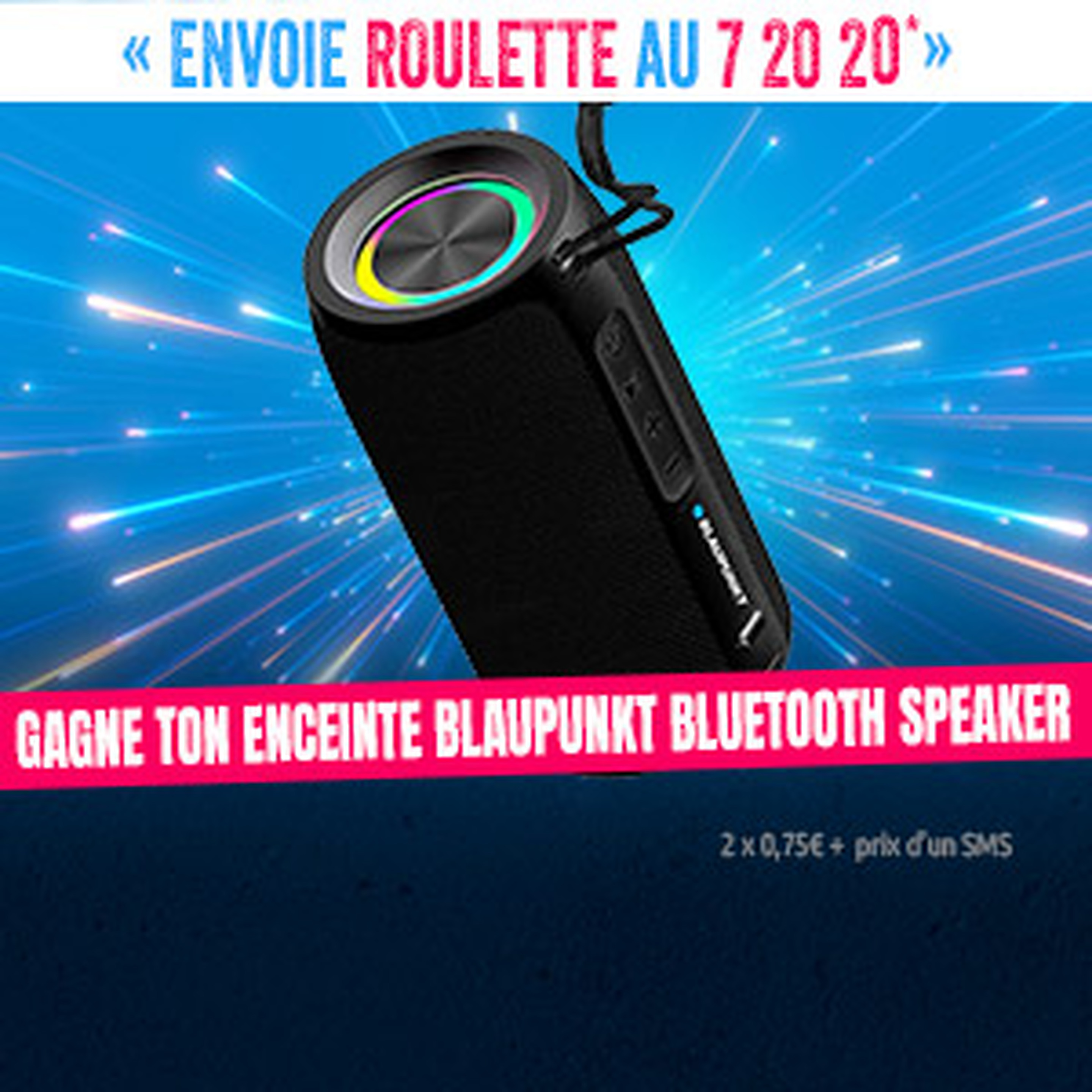 La Roulette : ENCEINTE BLUETOOTH BLAUPUNKT !
