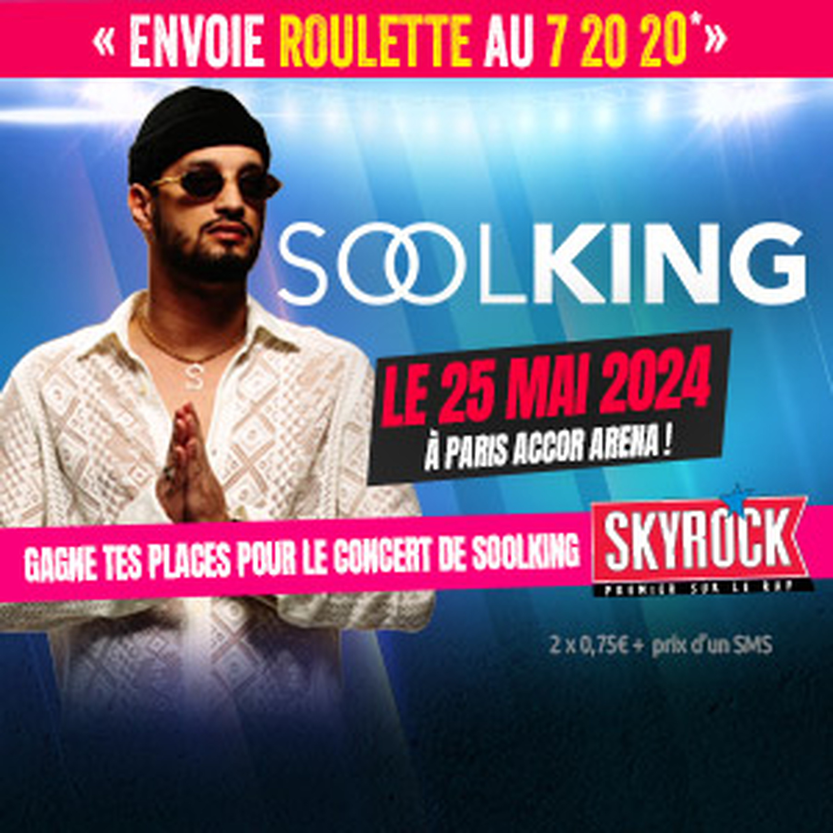 La Roulette : Tes places de concert pour Soolking ! 