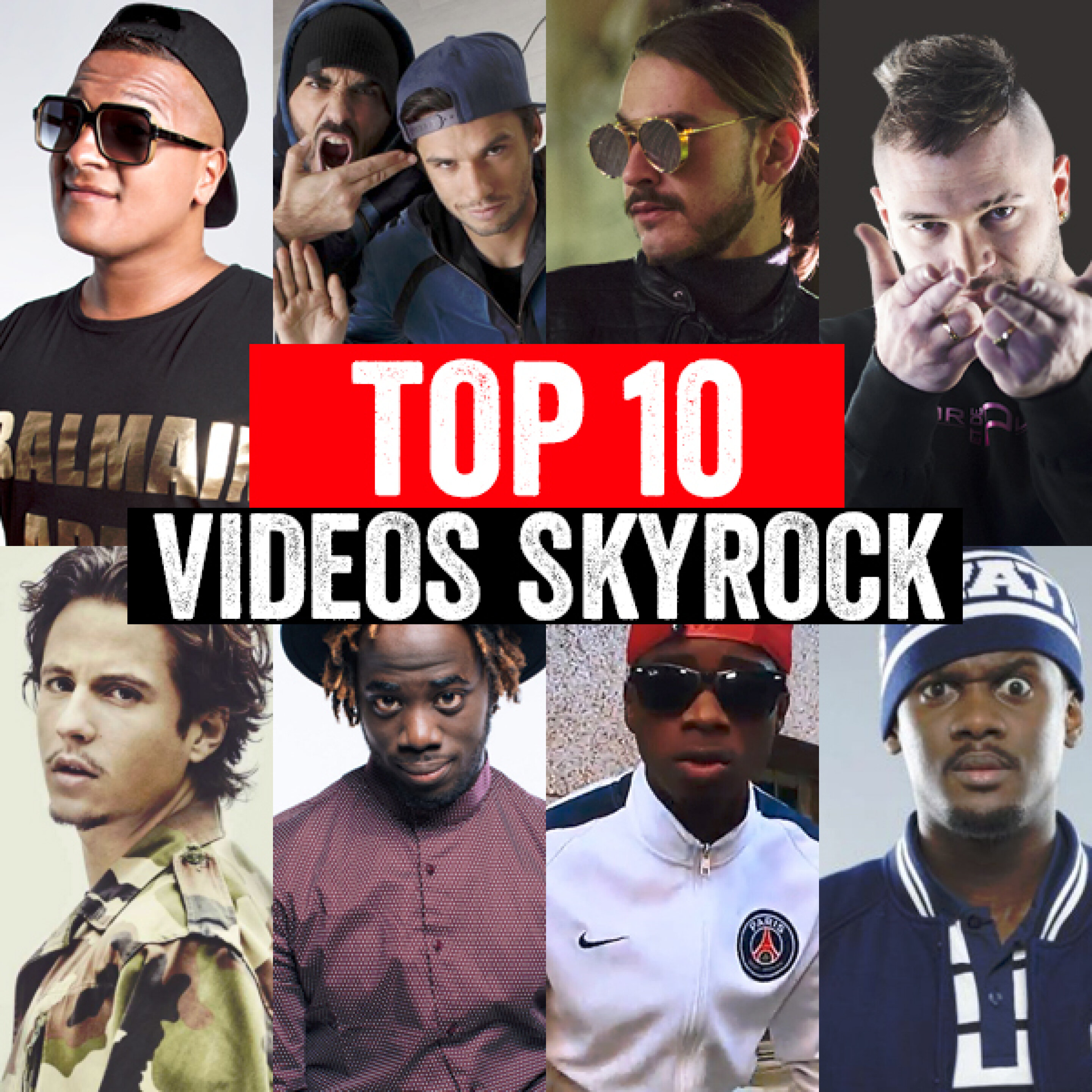TOP 10 DES VIDÉOS SKYROCK