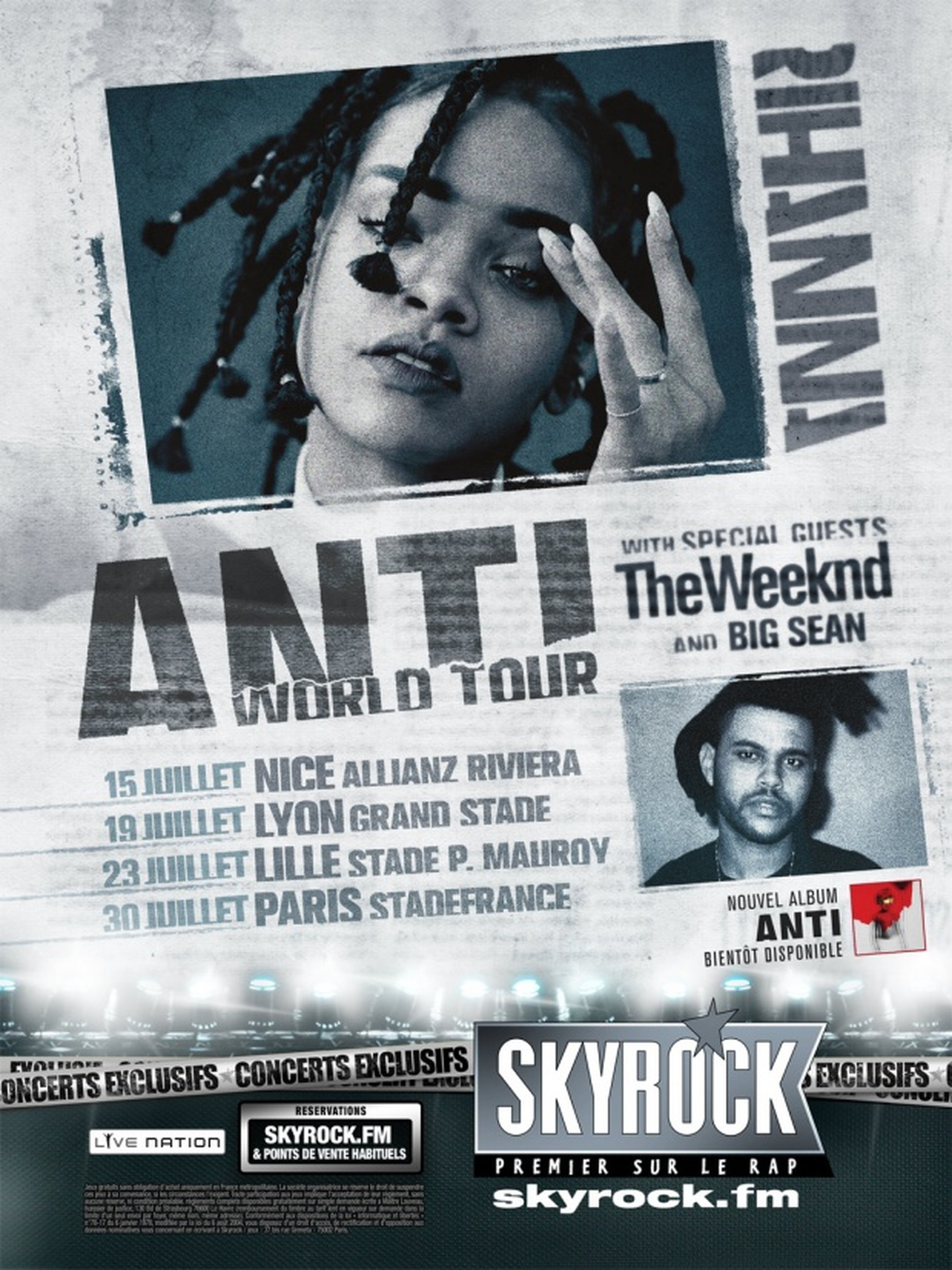 Rihanna : Anti World Tour