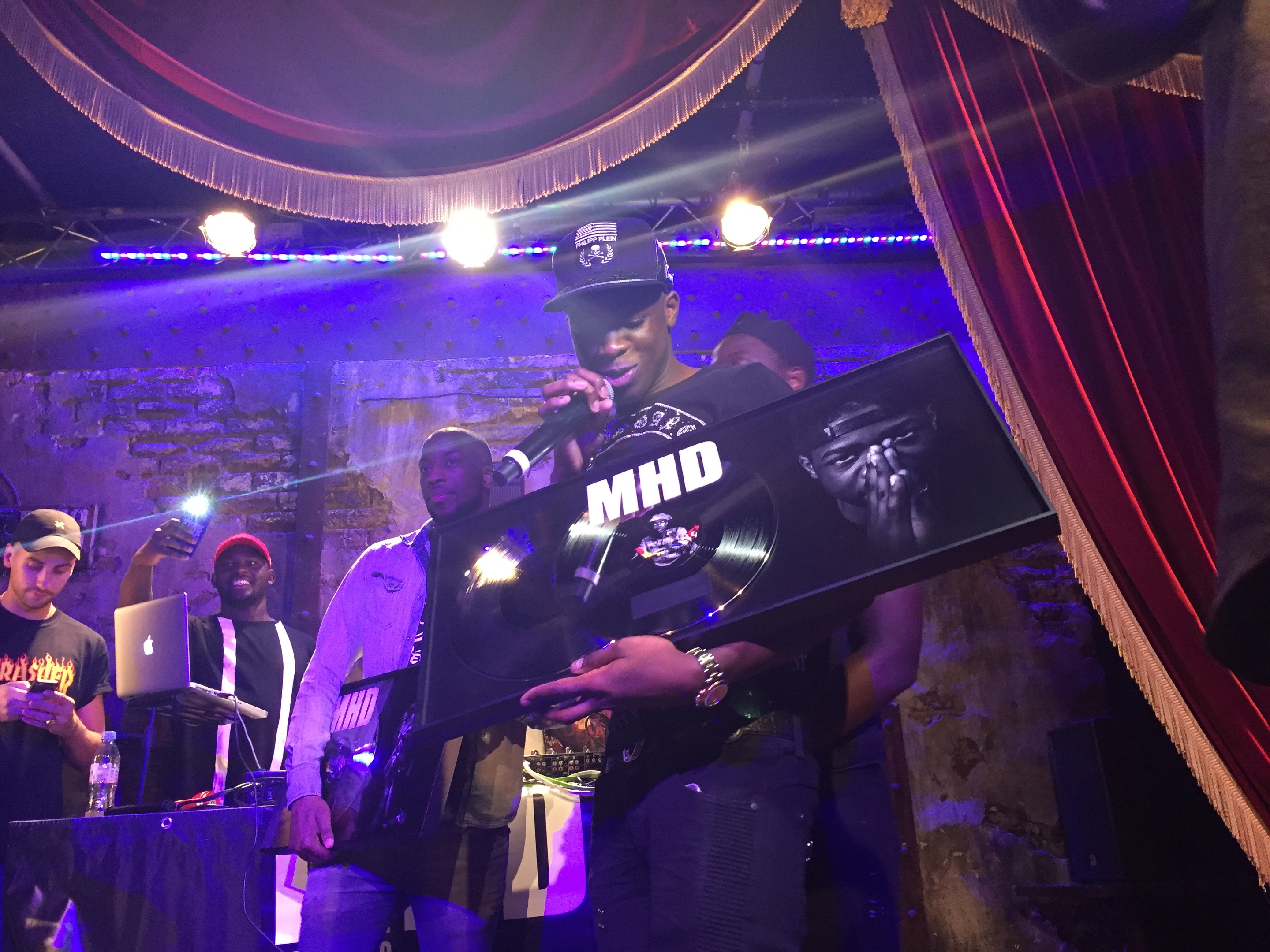 MHD, double disque de platine