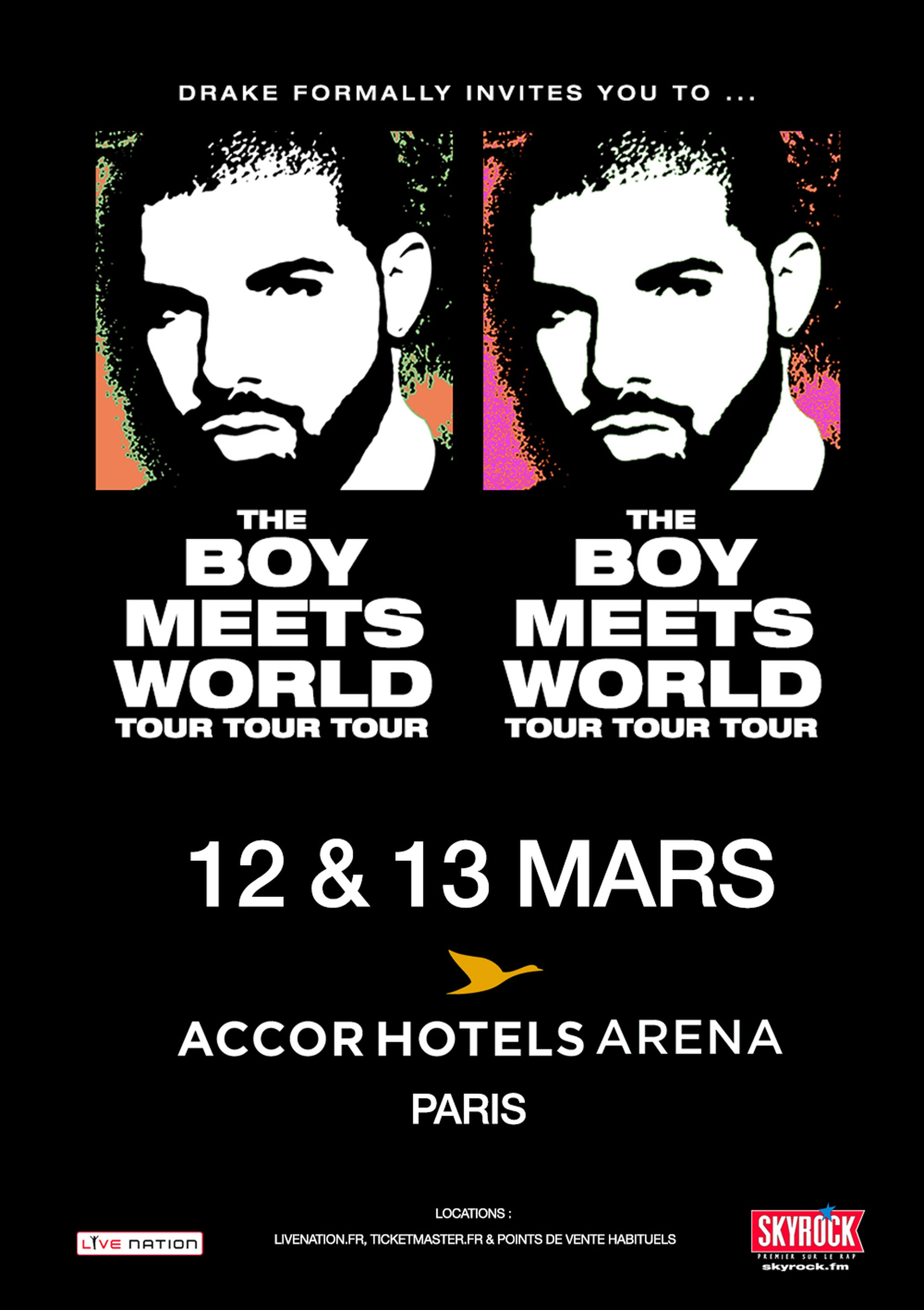 DRAKE en concert avec SKYROCK