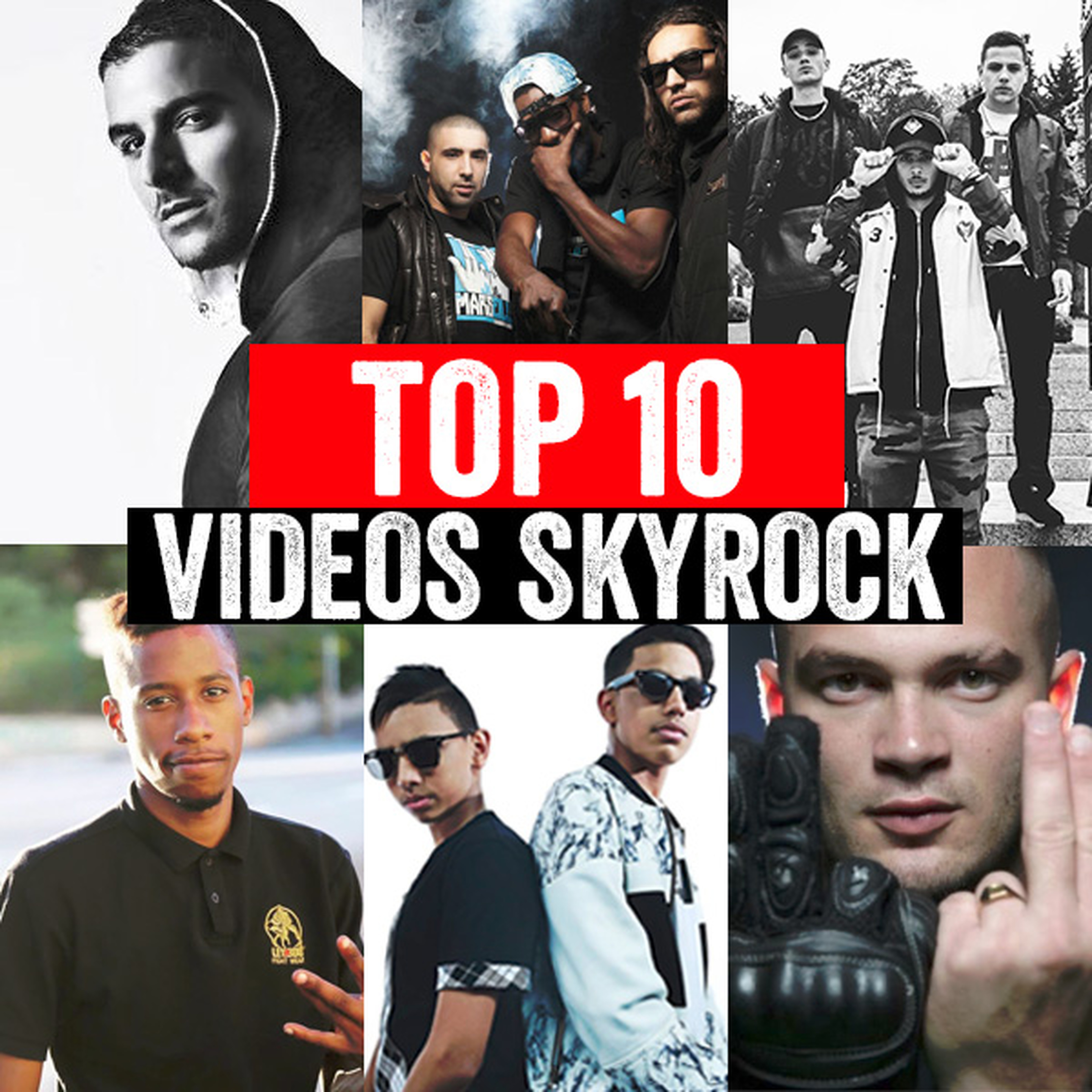 TOP 10 DES VIDÉOS SKYROCK