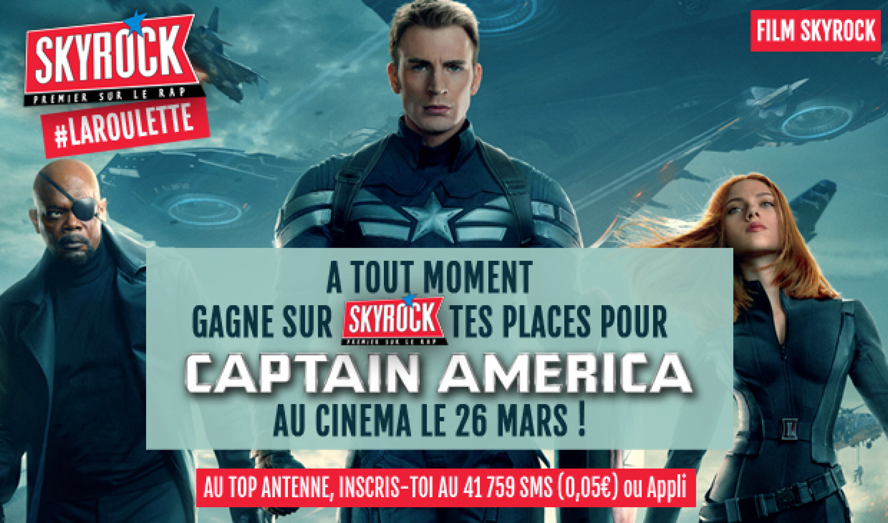 Captain America 26 mars !