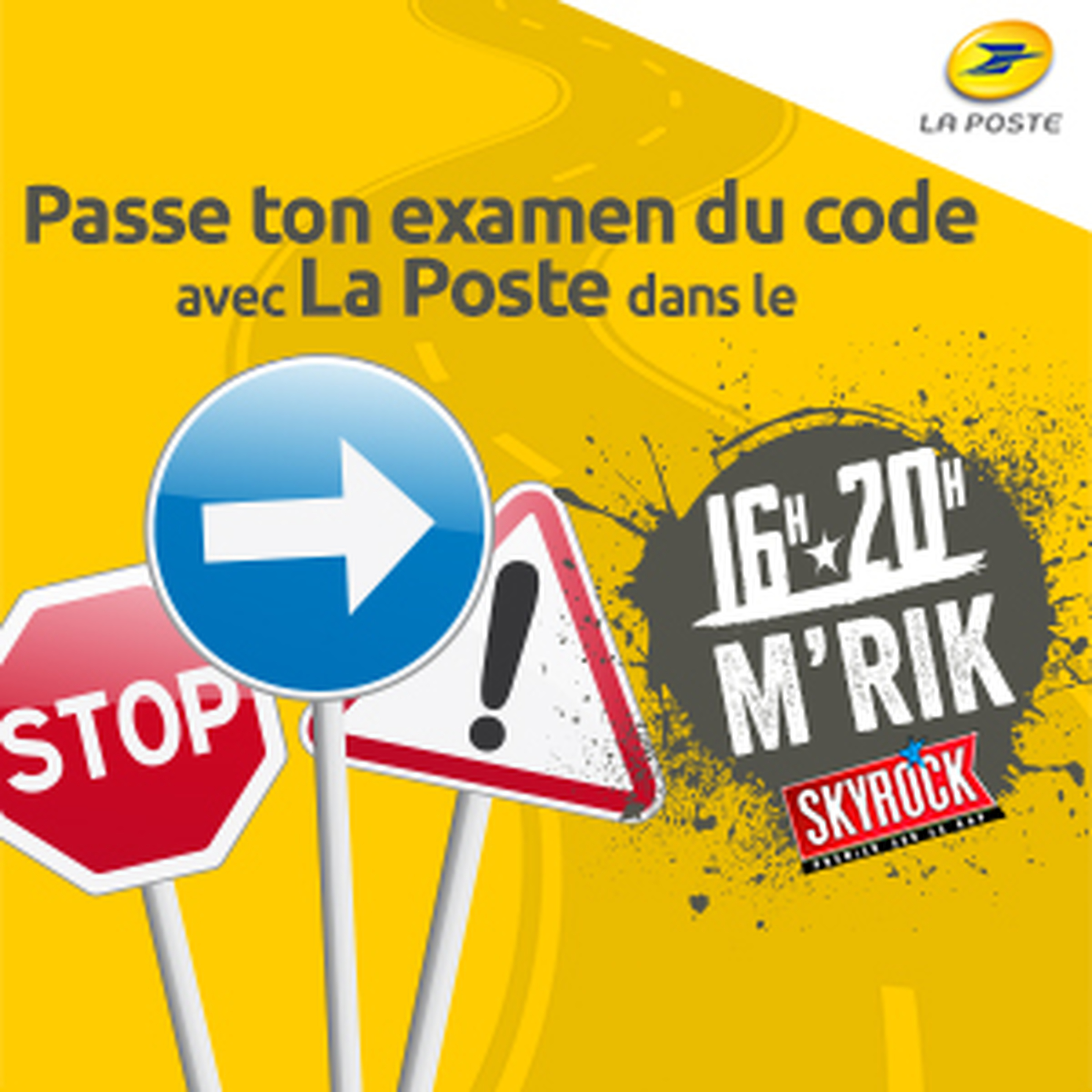 Teste-toi au Code de la Route avec La Poste !