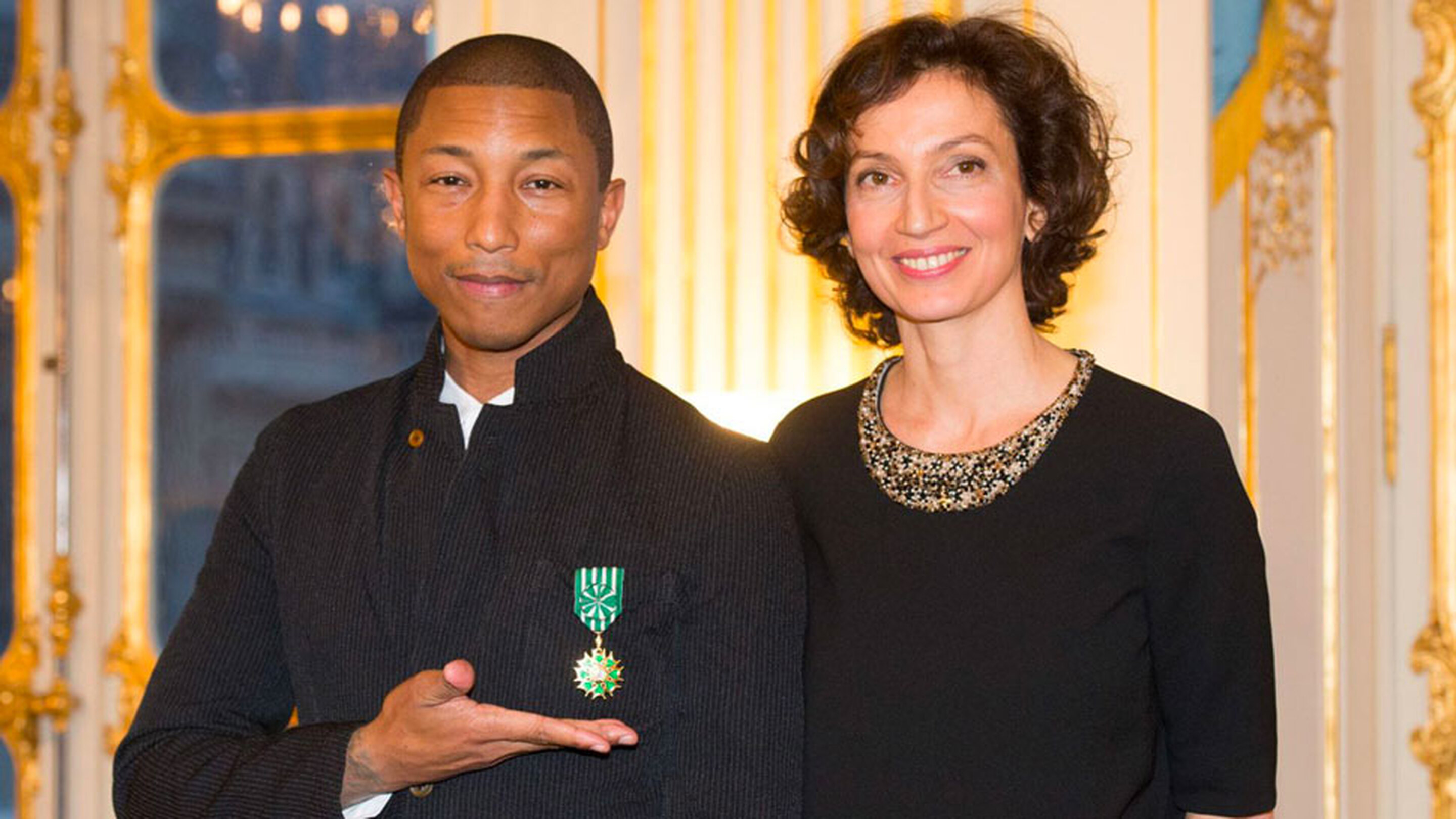 Une médaille pour Pharrell !