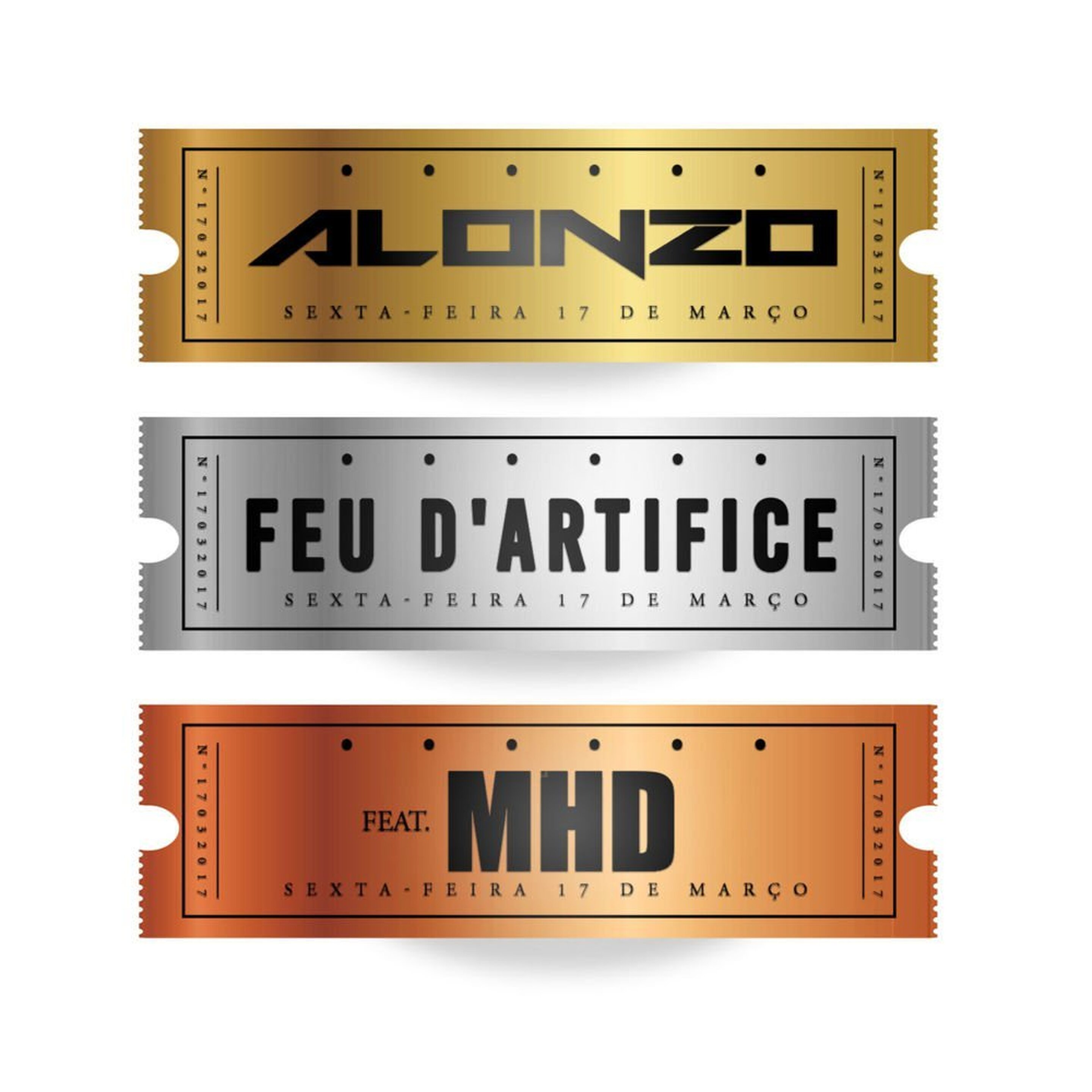 Alonzo ft MHD - Feu d'artifice en playlist