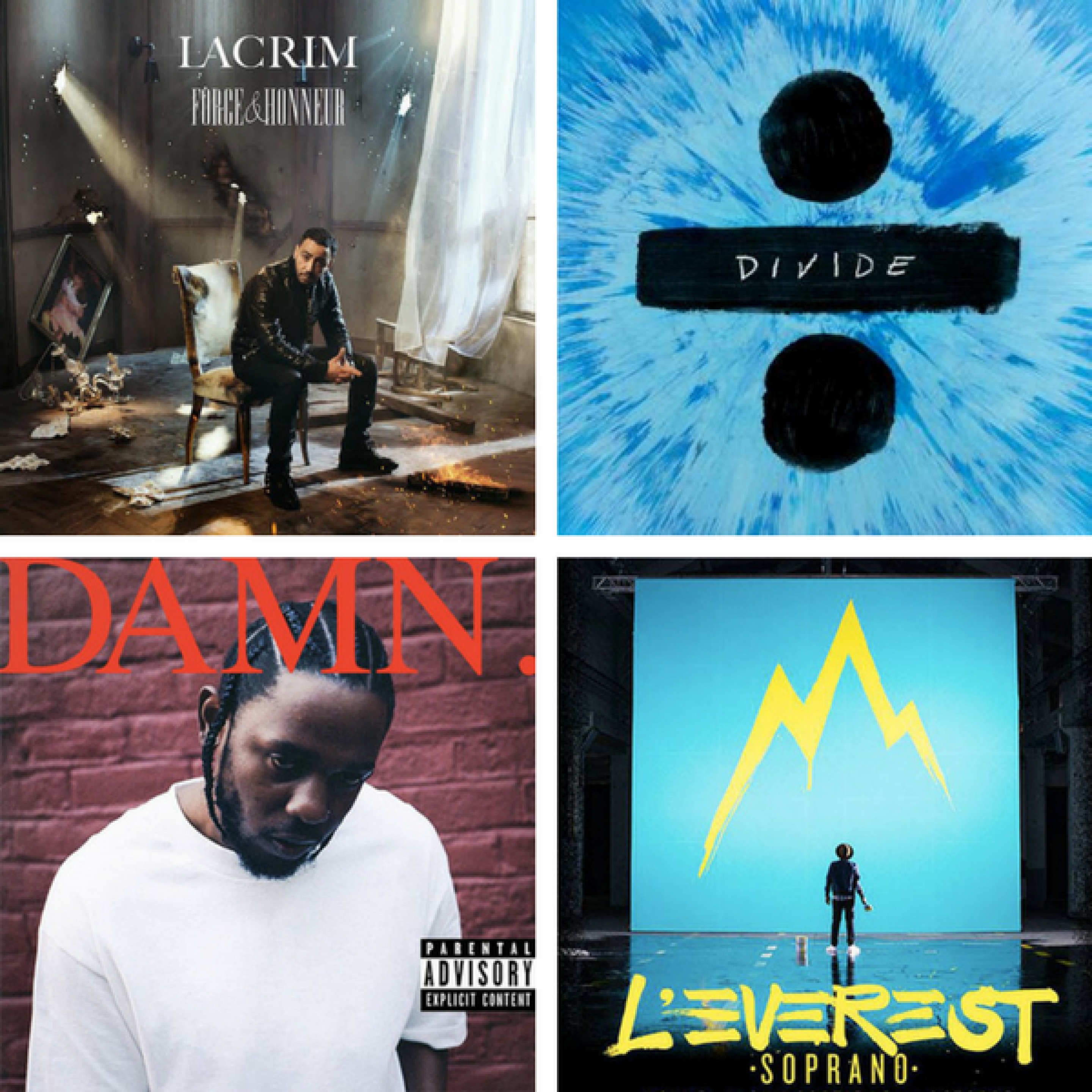 TOP ALBUMS DE LA SEMAINE !