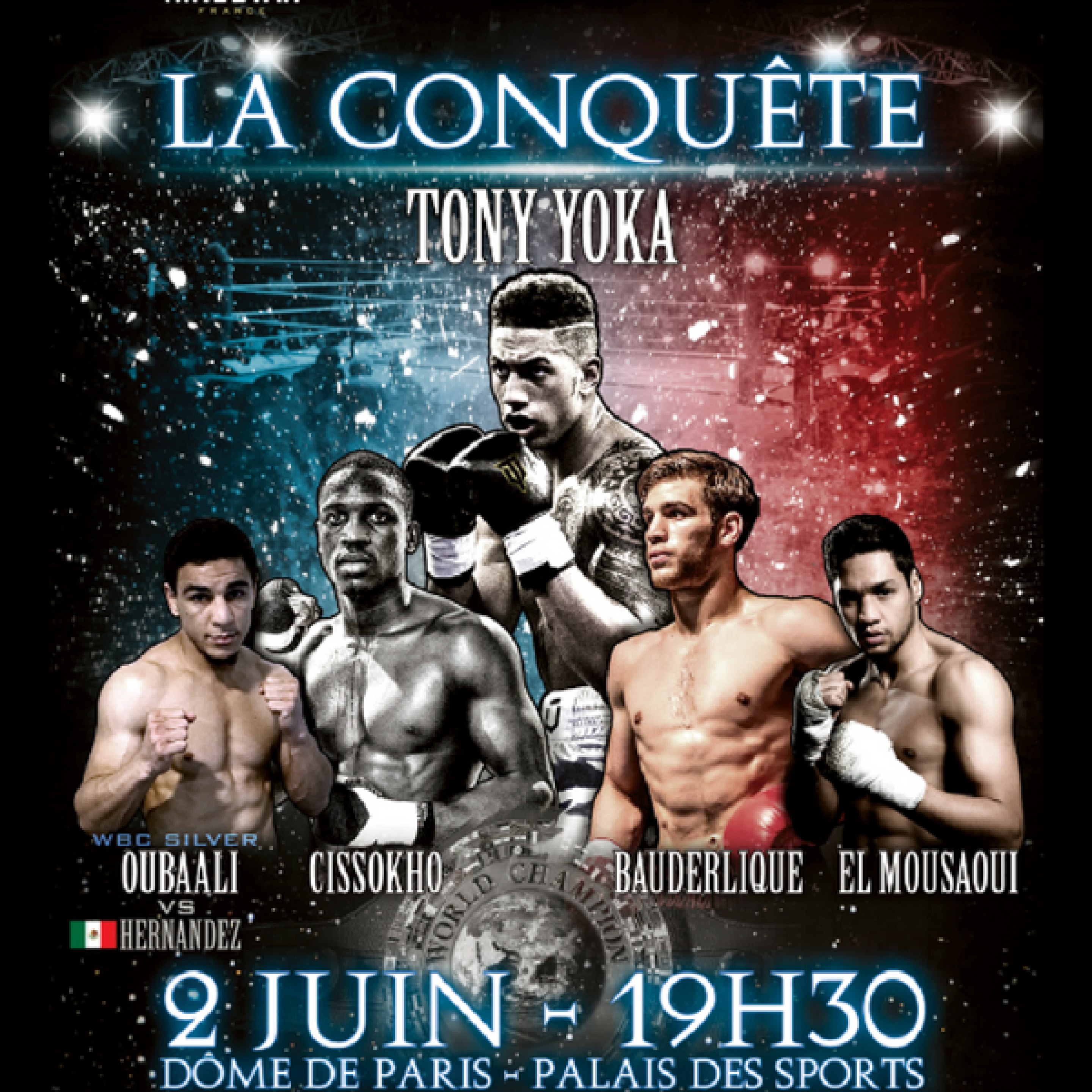 Tony Yoka part à La Conquête!