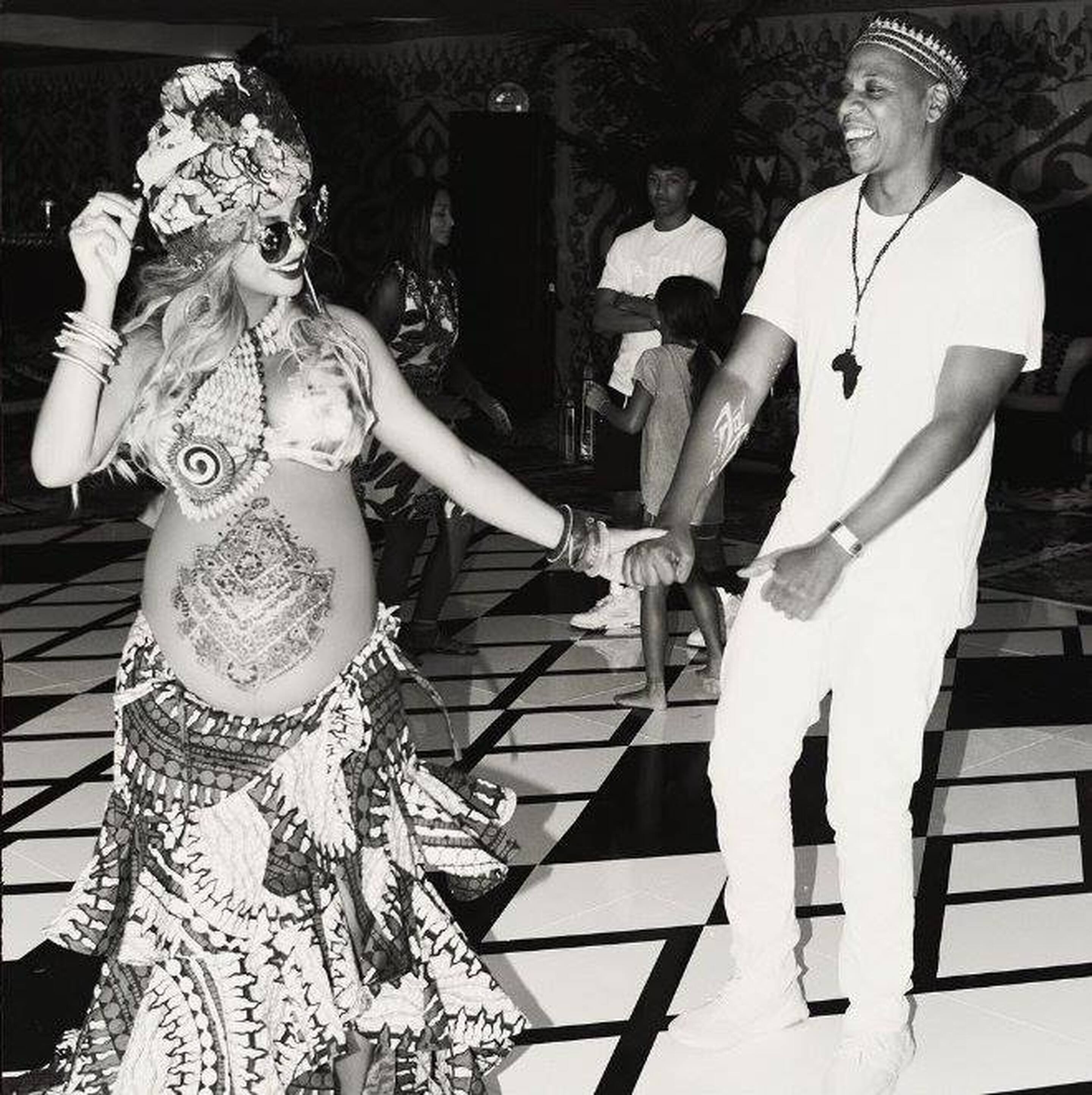 Beyoncé et sa petite baby shower ^^