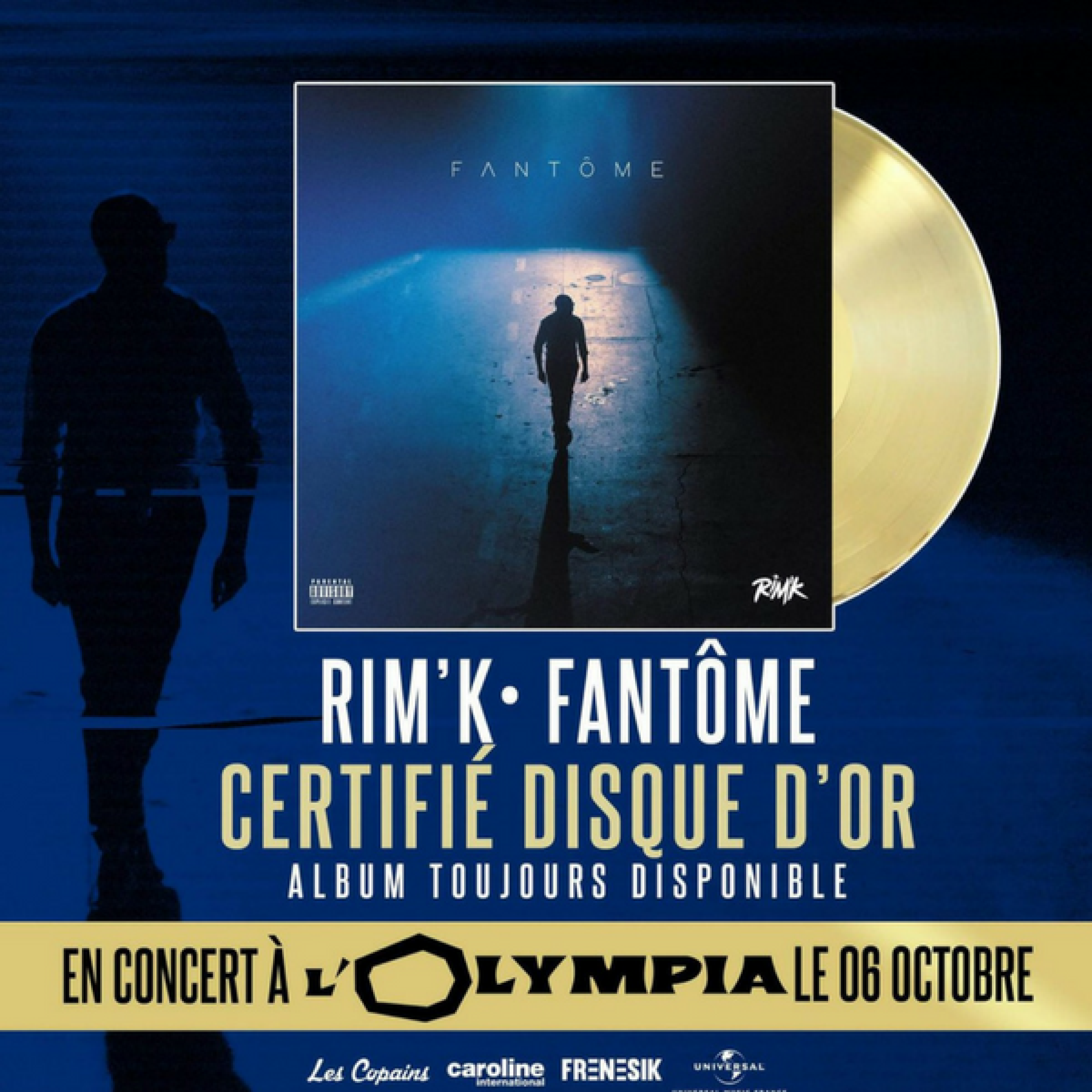 Un Nouveau Clip, un Disque d'Or et un Olympia pour Rim'K !
