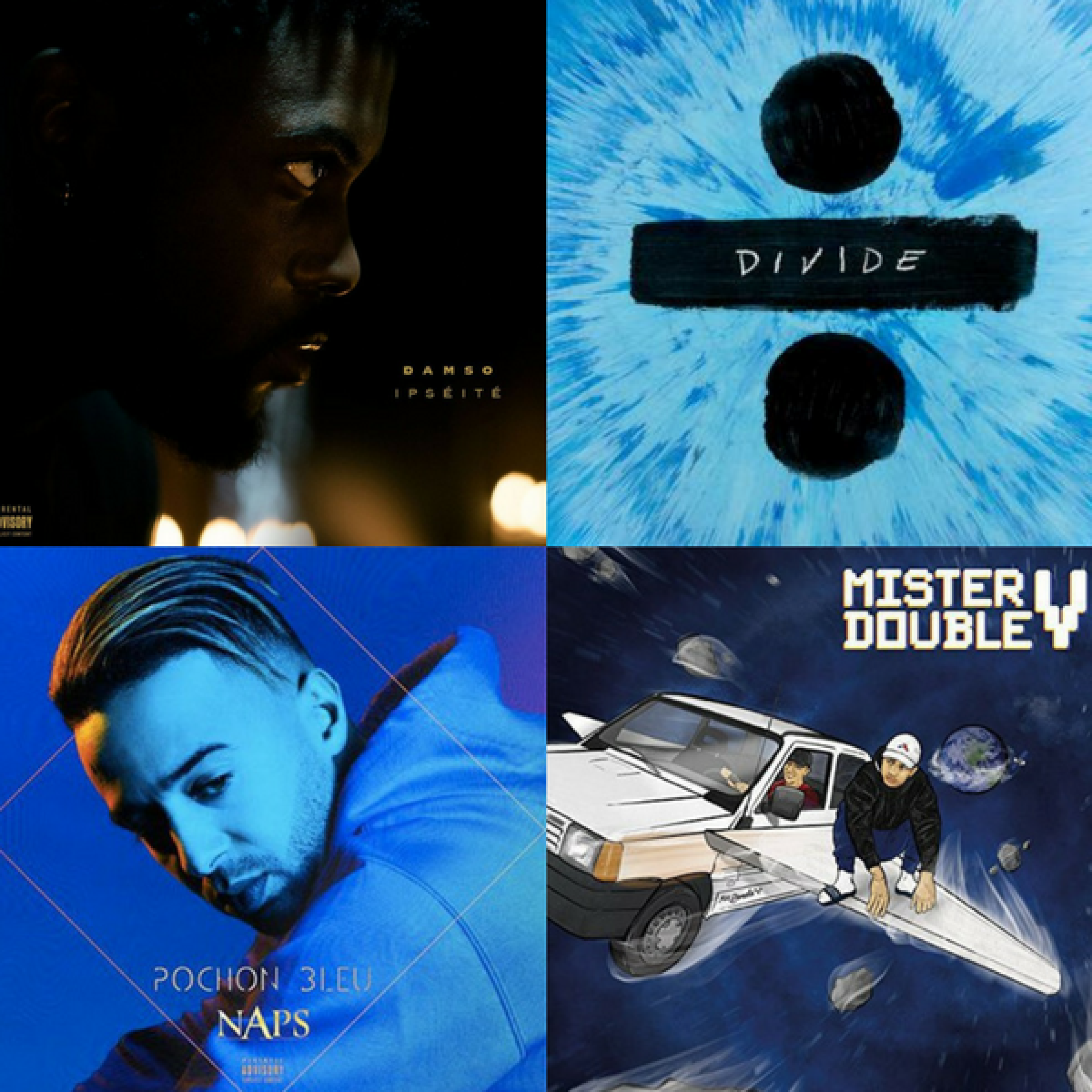 TOP ALBUMS DE LA SEMAINE